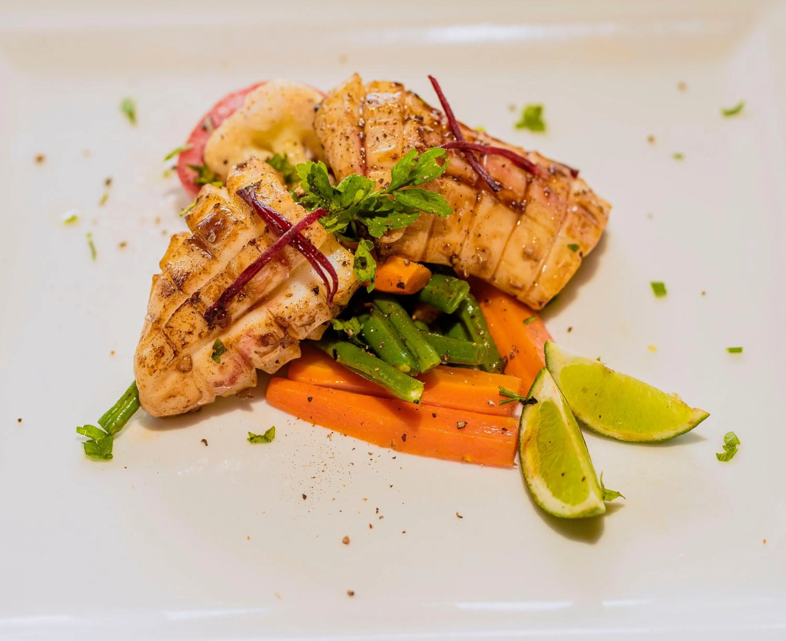 Food close-up in Zanzibar Beach Resort