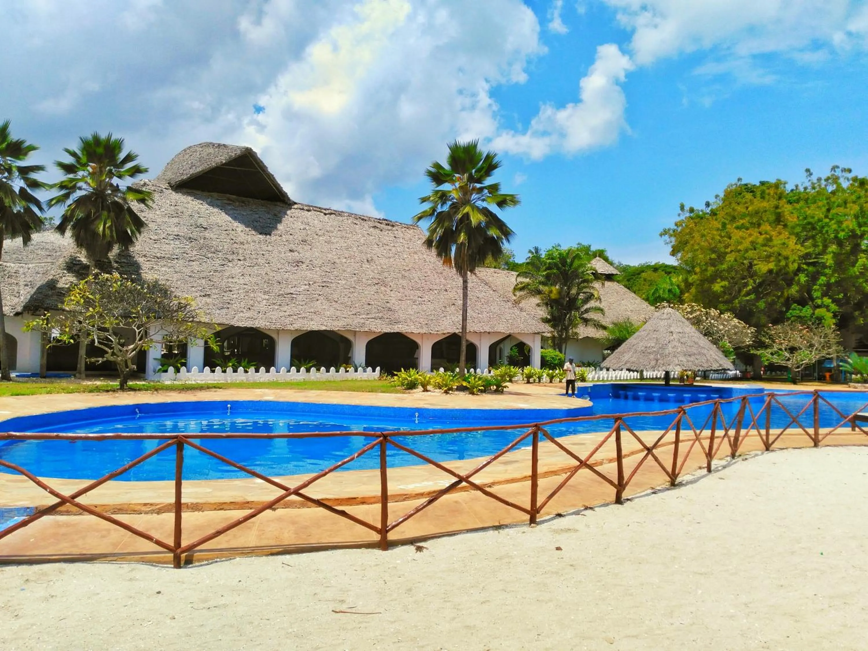 Aqua park in Zanzibar Beach Resort