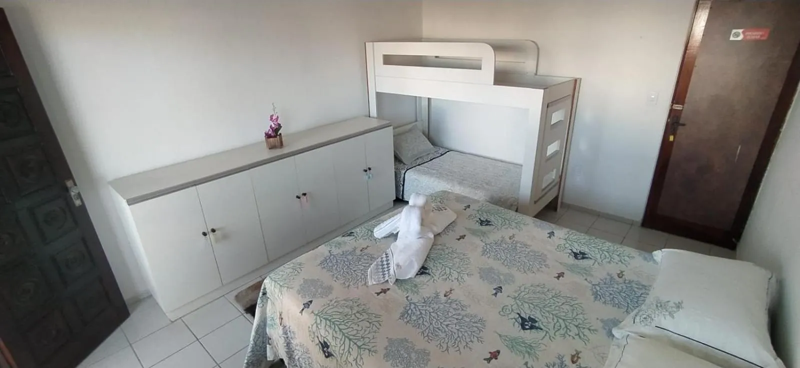 Bed in POUSADA VENTO NORTE CAMA & CAFÉ SUÍTES INDIVIDUAIs