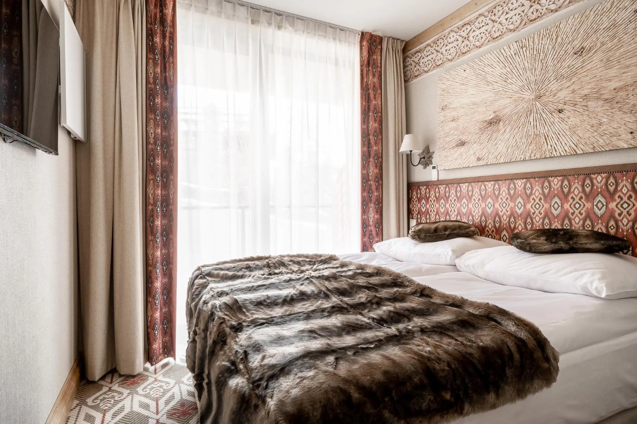 Bed in Apartamenty Aries Residence Bukowina