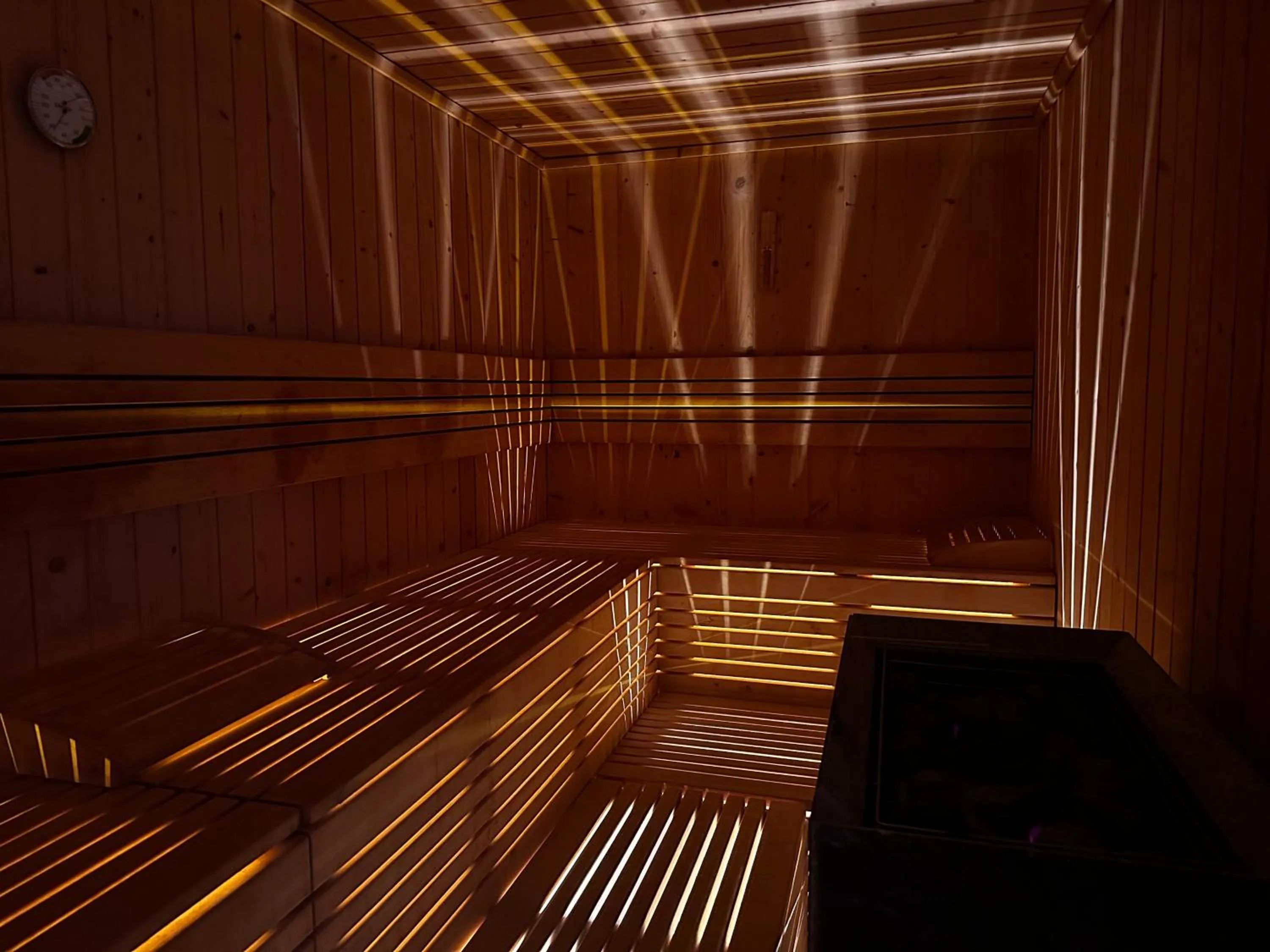 Sauna in Apartamenty Aries Residence Bukowina