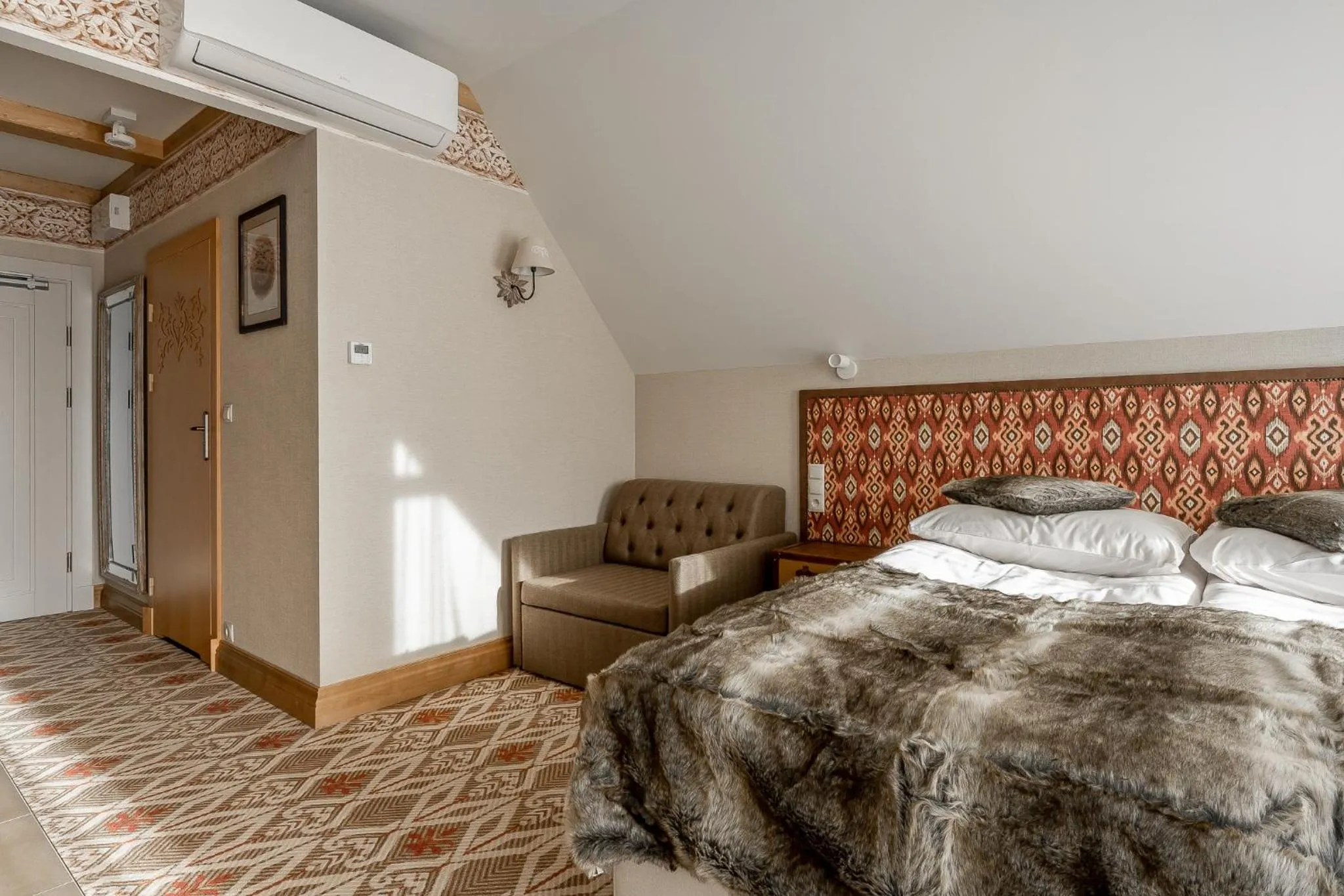 Bed in Apartamenty Aries Residence Bukowina