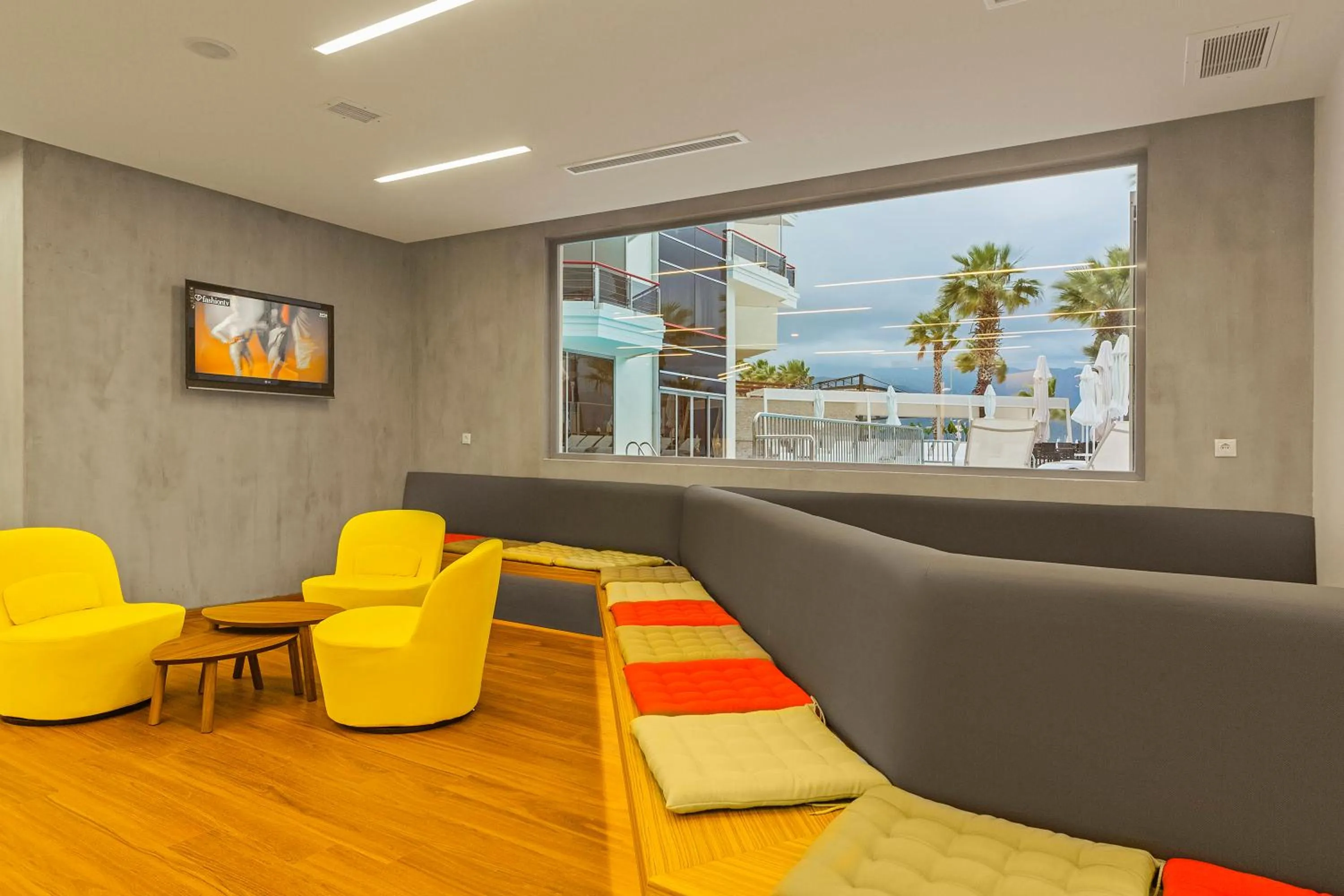 Lobby or reception in Poseidon Hotel - Adult Only