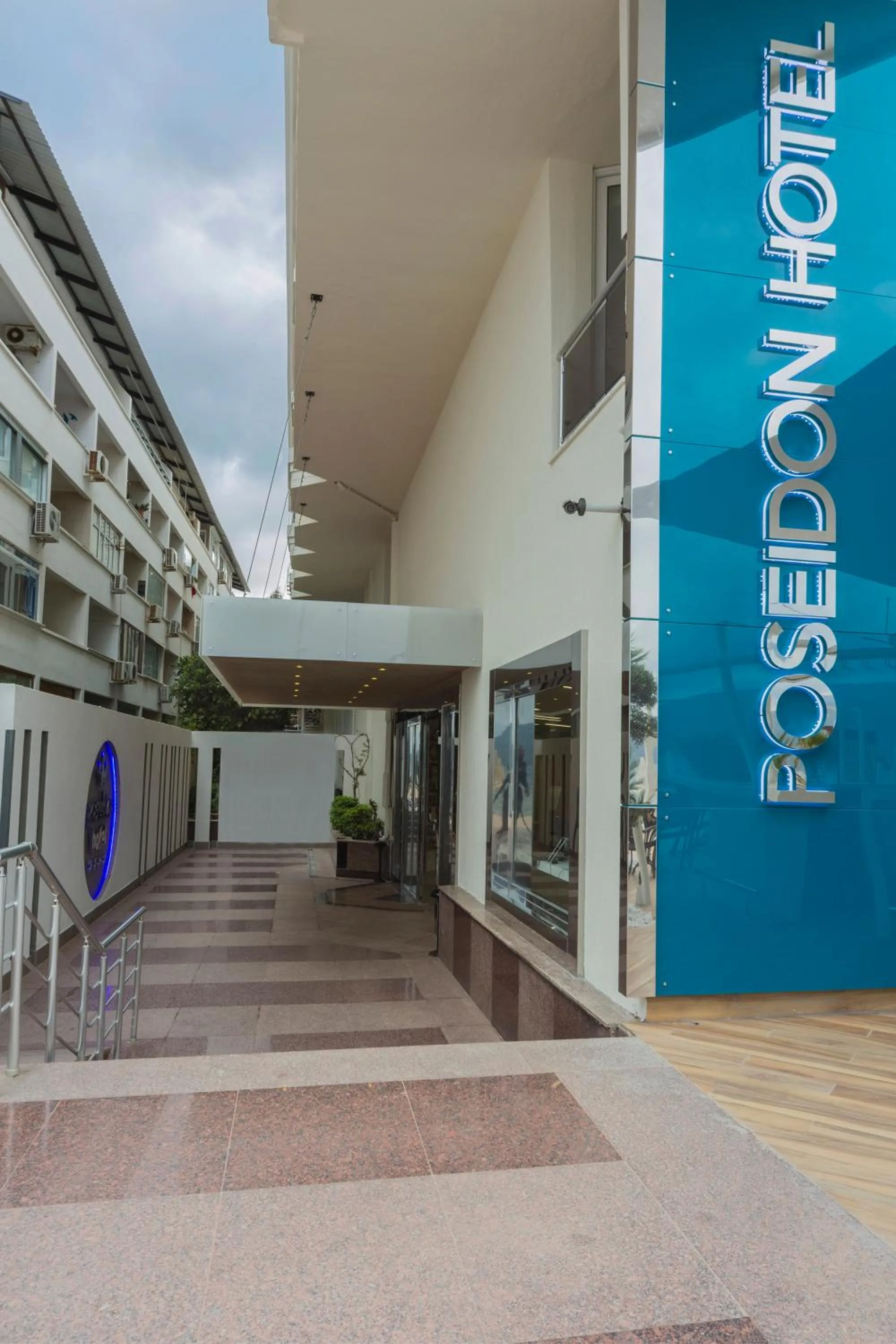 Facade/entrance in Poseidon Hotel - Adult Only