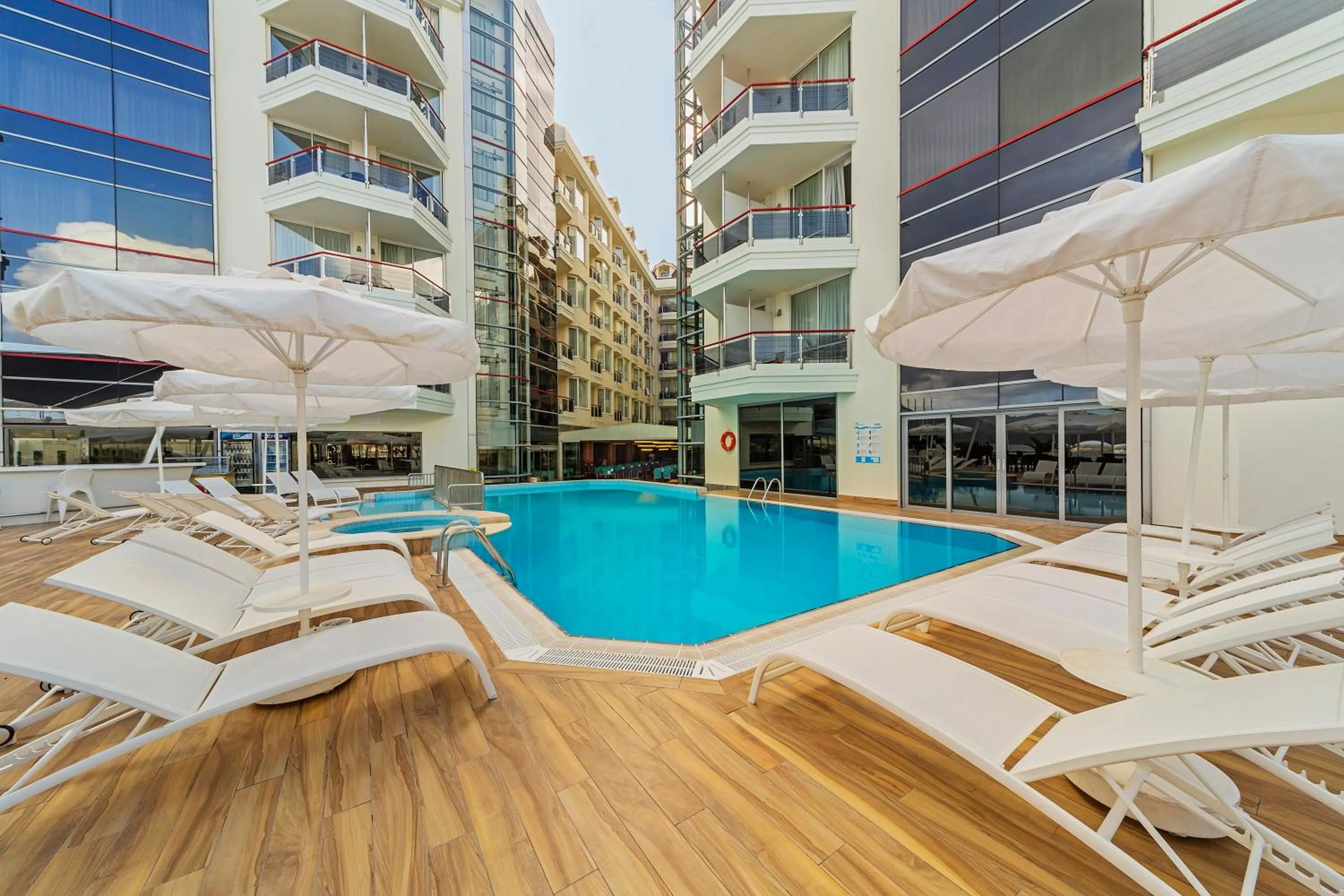 Pool view in Poseidon Hotel - Adult Only