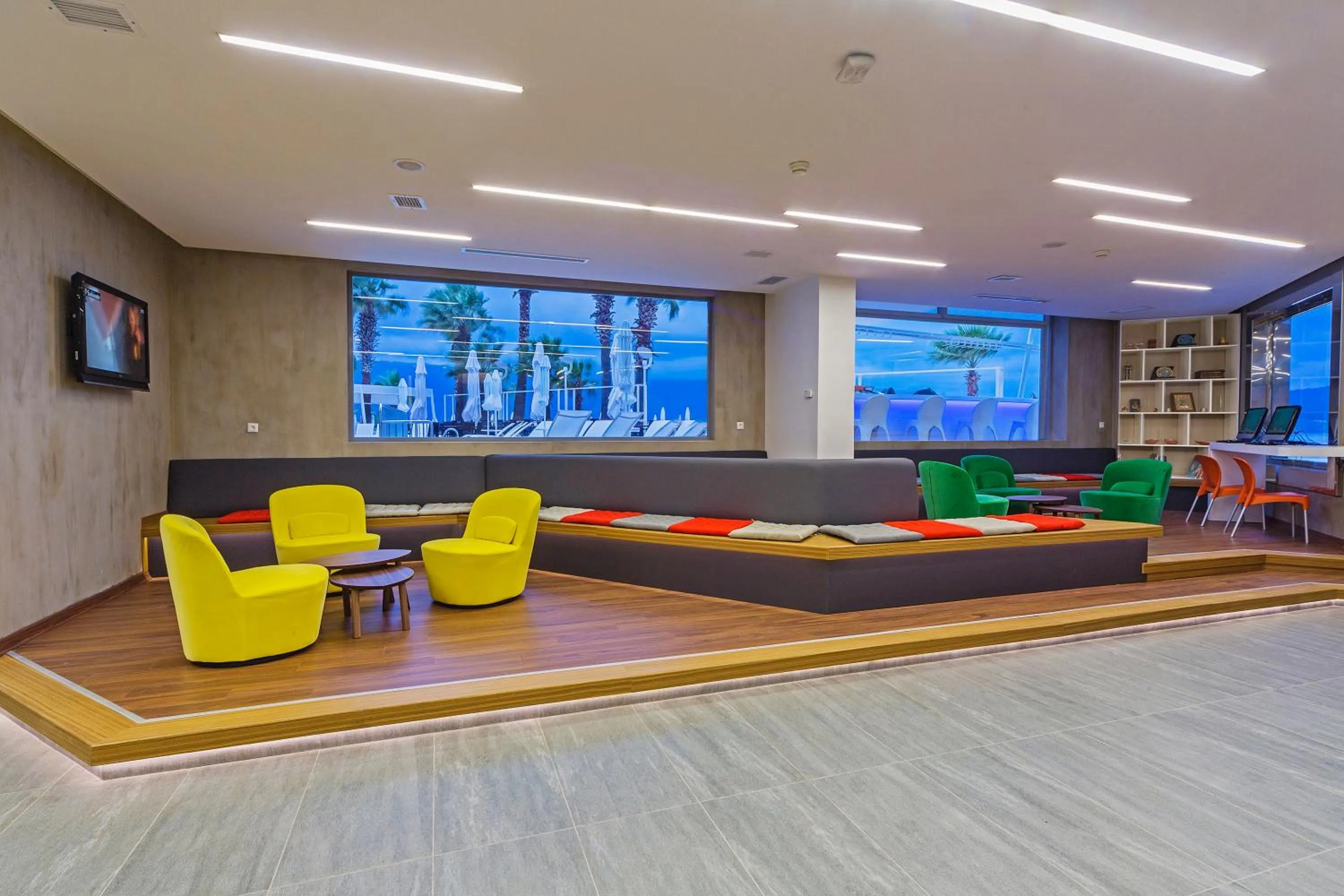 Lobby or reception in Poseidon Hotel - Adult Only