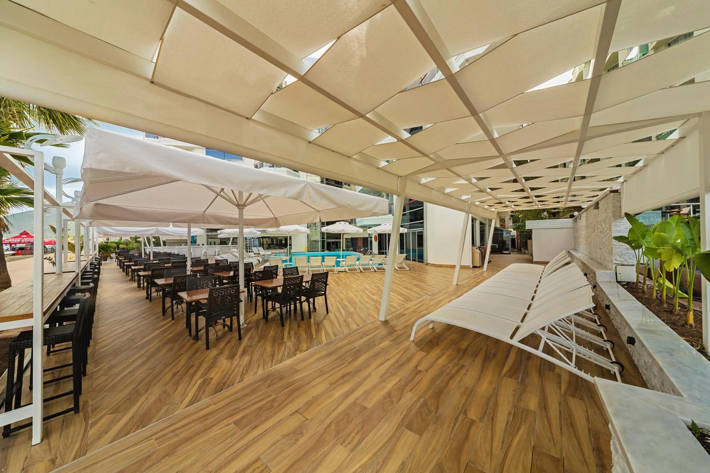 Swimming pool in Poseidon Hotel - Adult Only