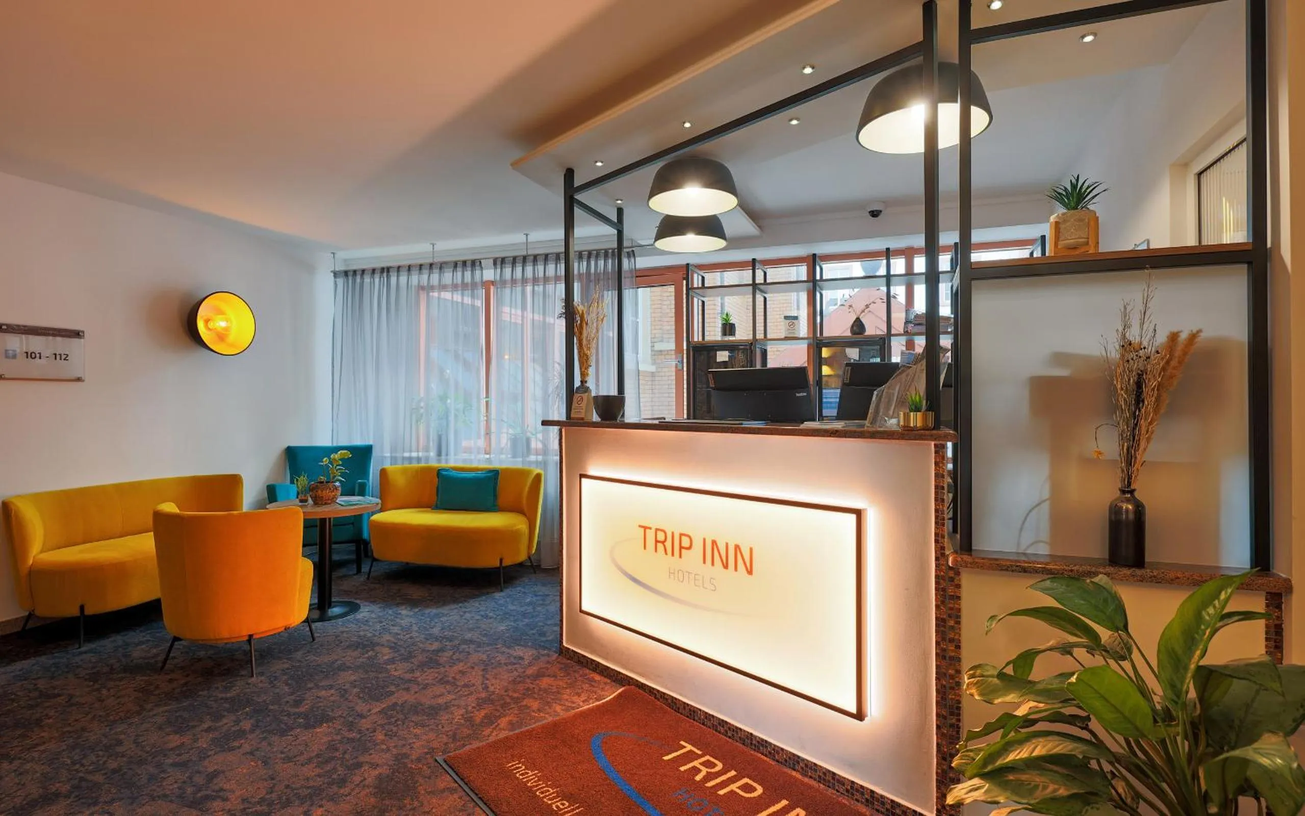 Lobby or reception in Trip Inn City Hotel Giessen