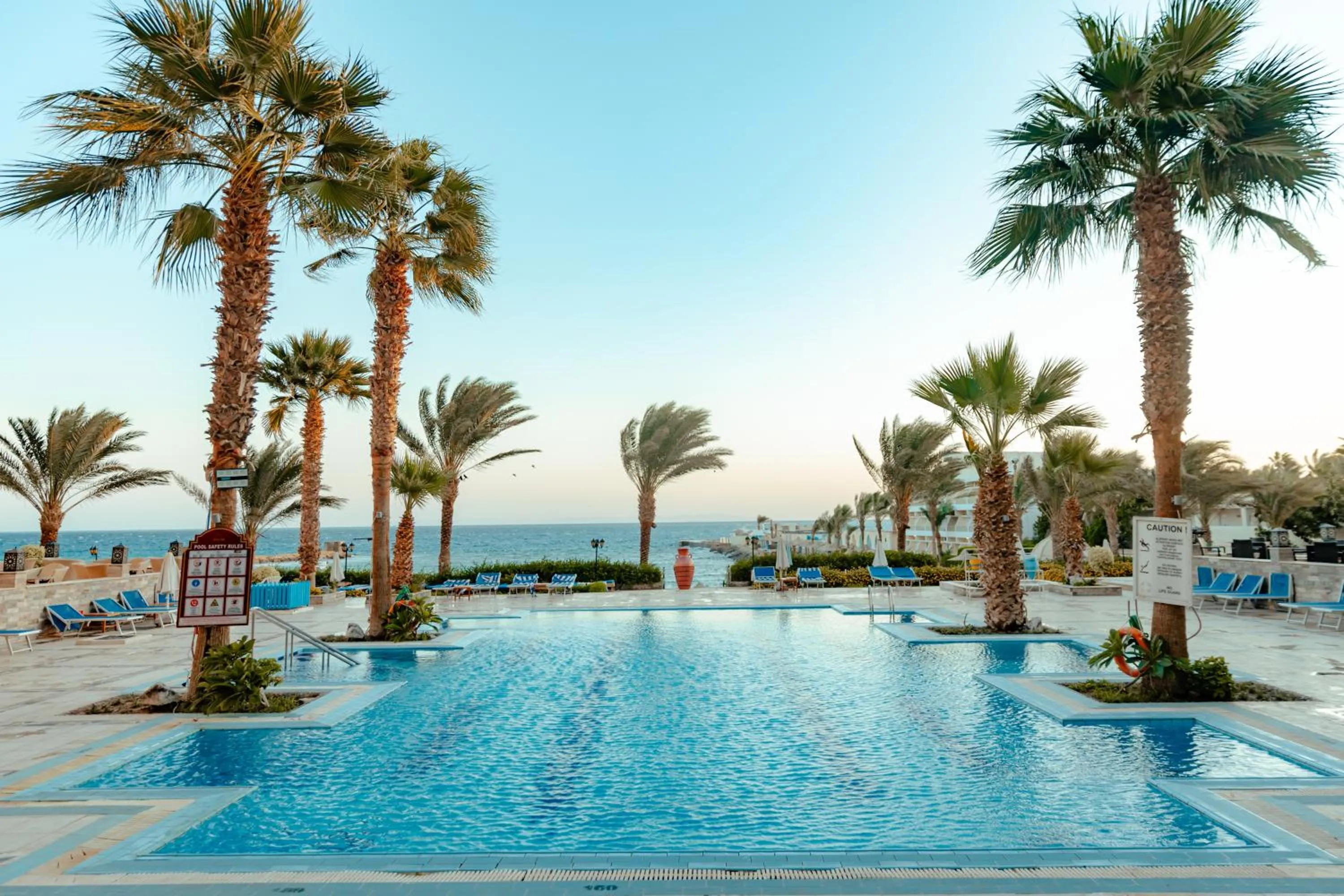 Swimming pool in Royal Star Beach Resort