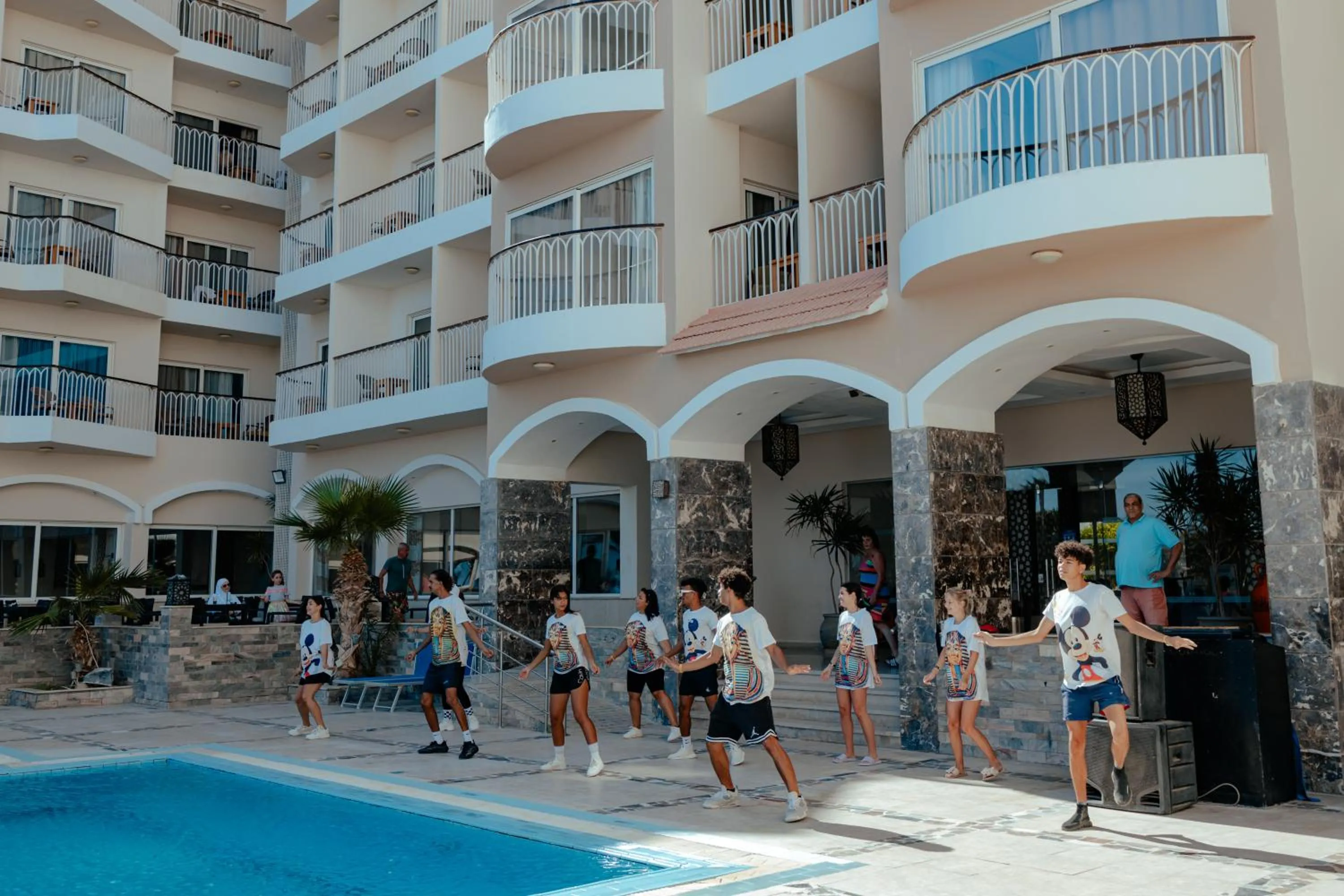 Swimming pool in Royal Star Beach Resort