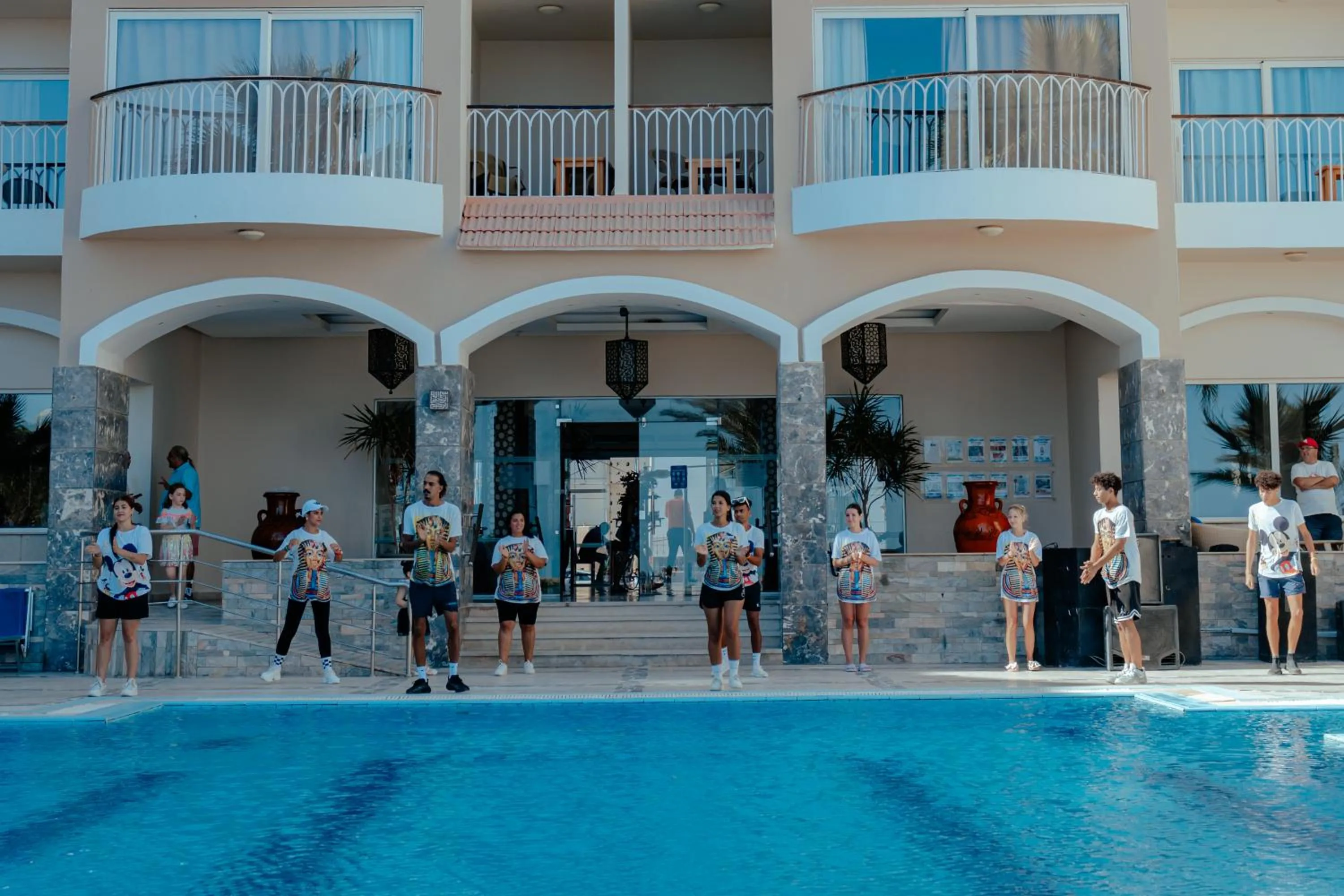 Swimming pool in Royal Star Beach Resort