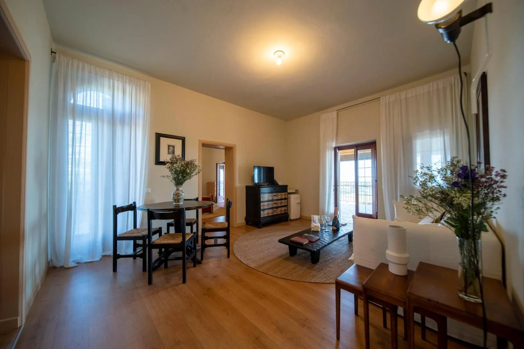 Seating area, Bed in Annunciata Soul Retreat