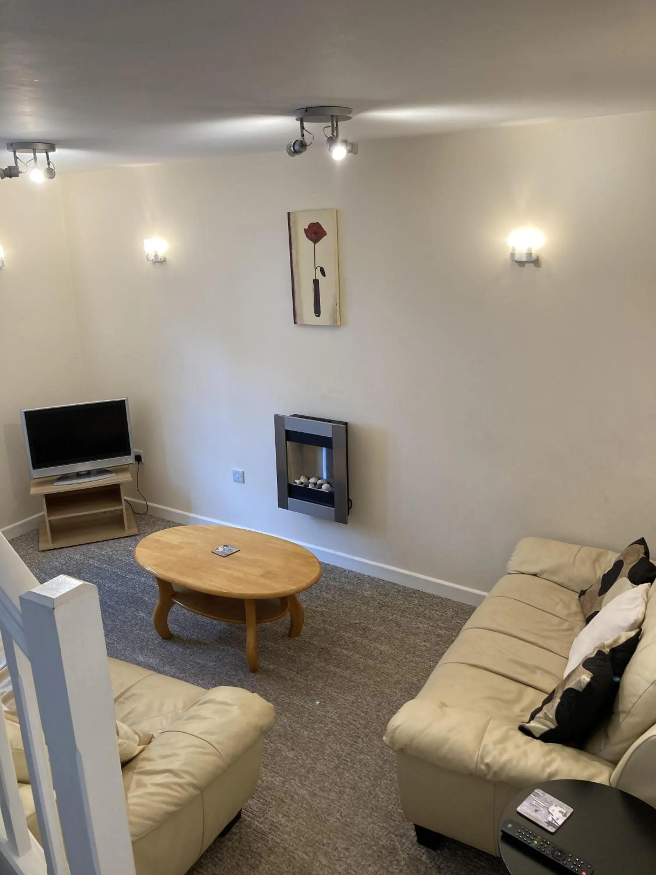 Living room in The Cridford Inn