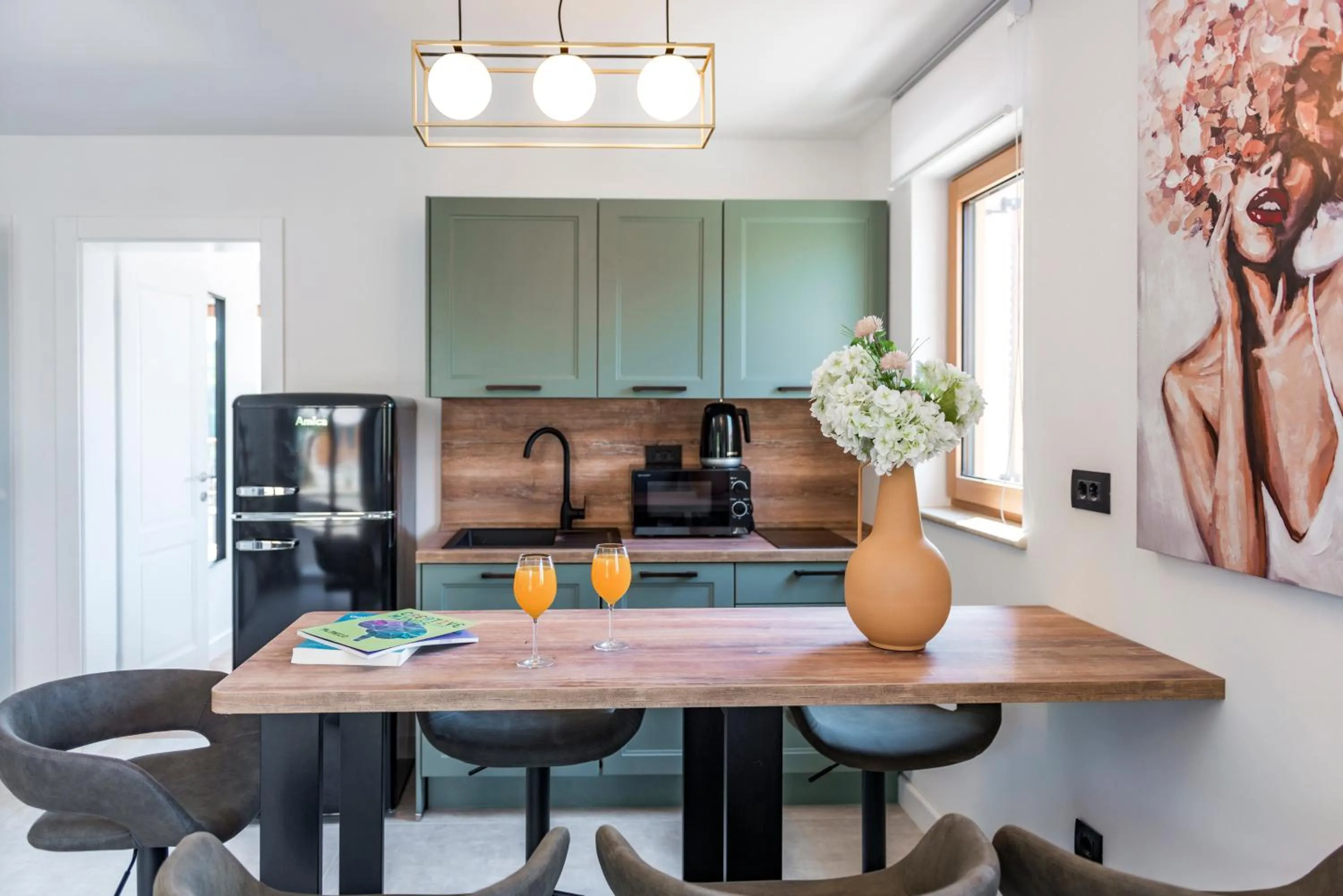 Kitchen or kitchenette in Casa Laurea