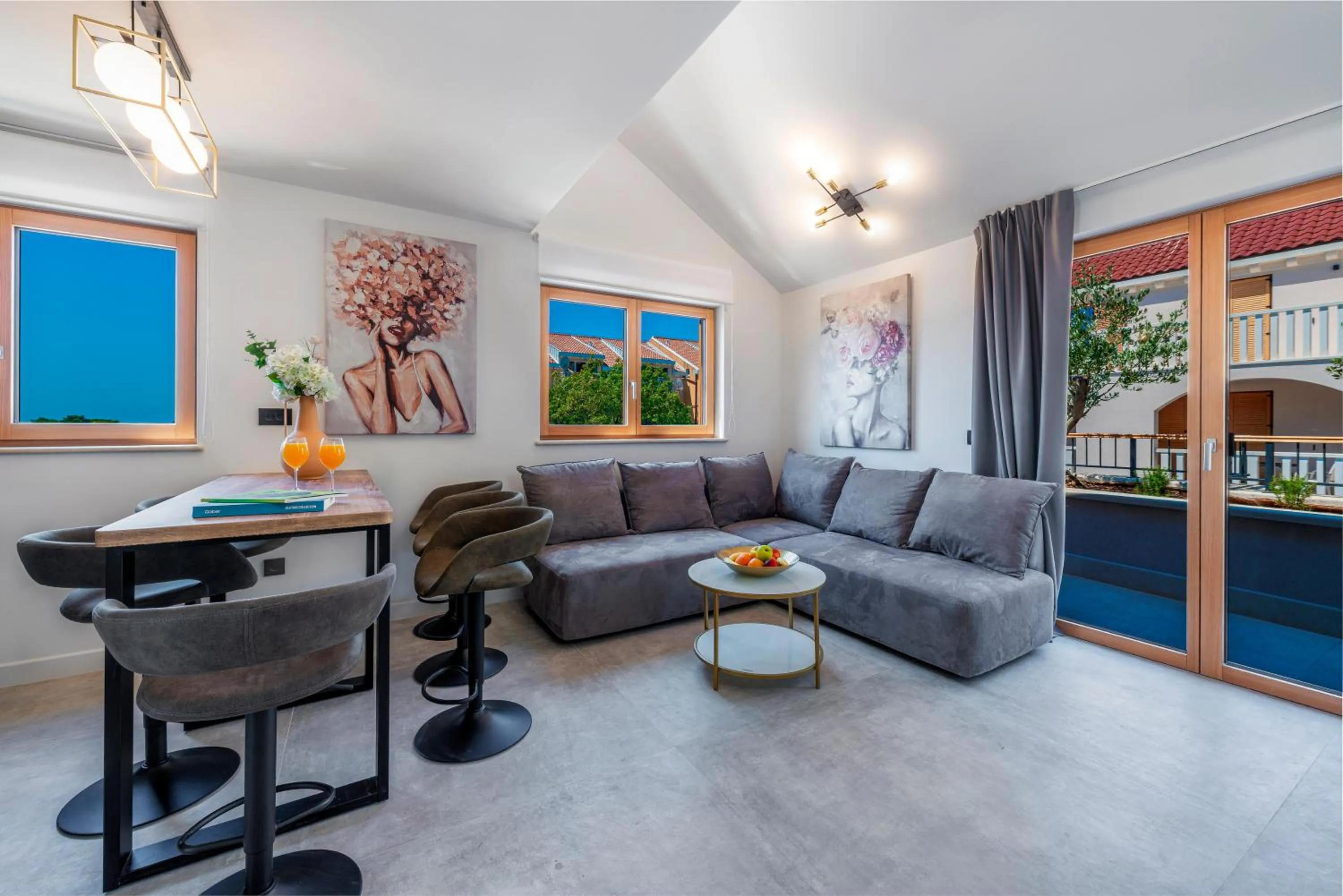 Living room in Casa Laurea