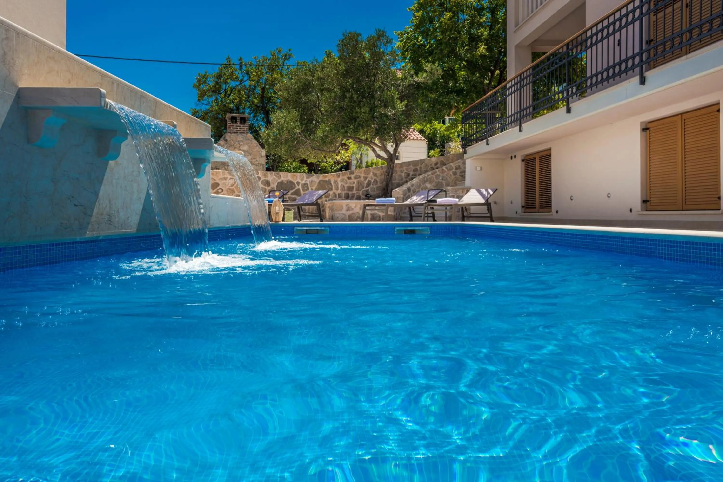 Swimming pool in Casa Laurea