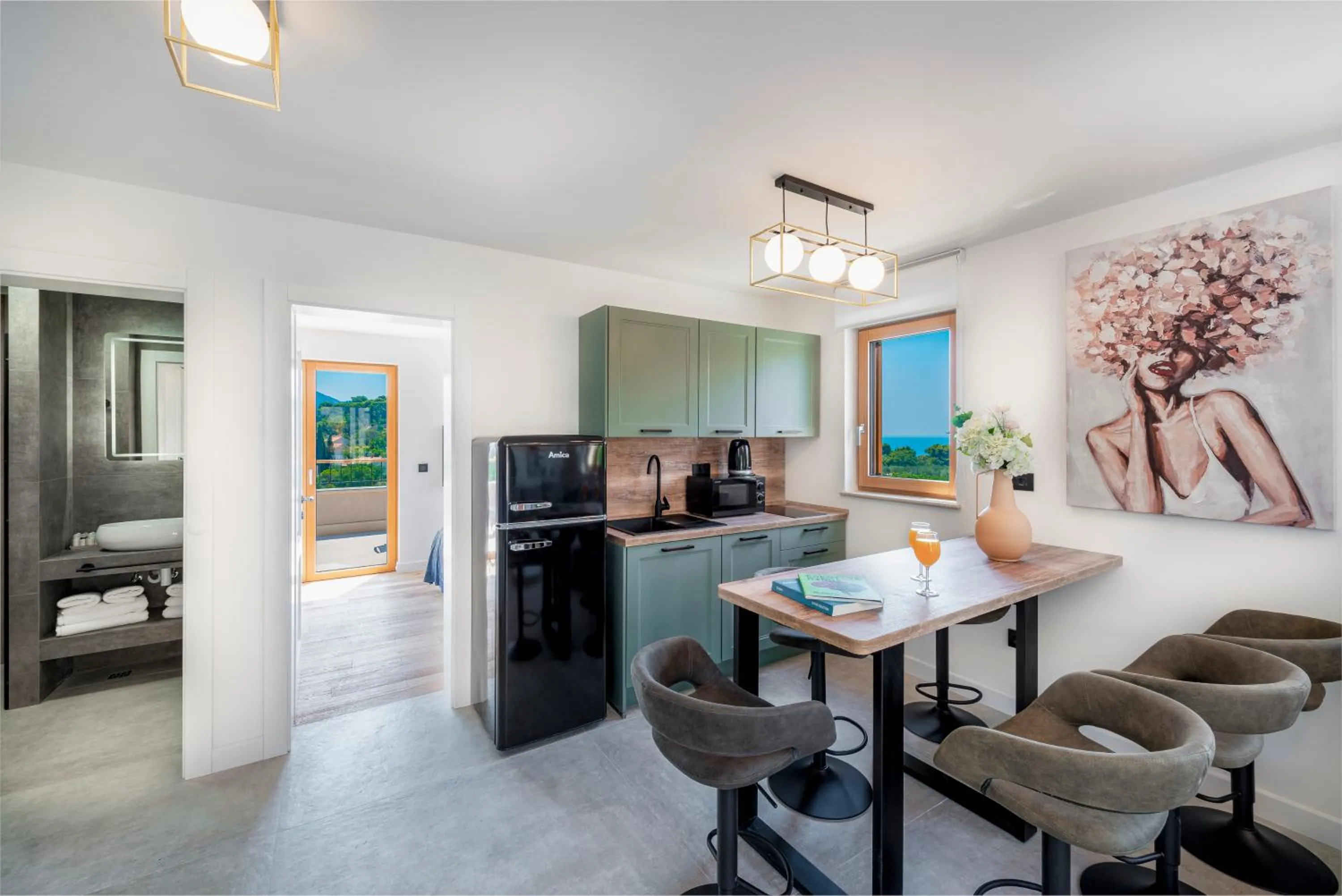 Dining area in Casa Laurea