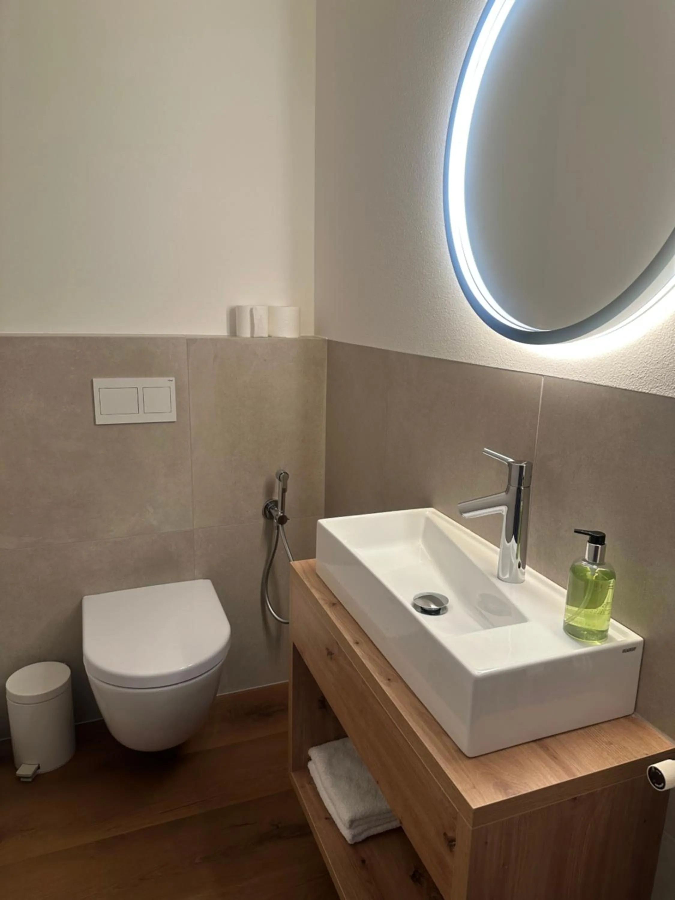 Toilet in Hotel Bischofhof