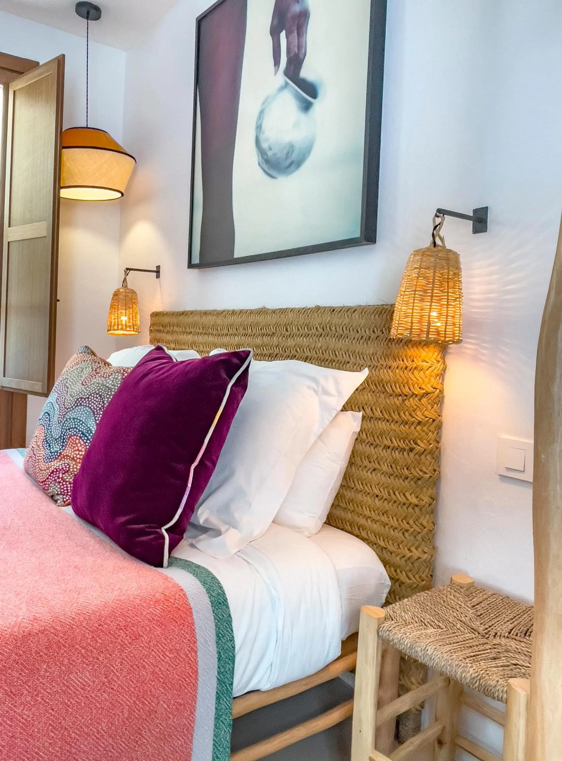 Bed in Hostal Mar y Sal