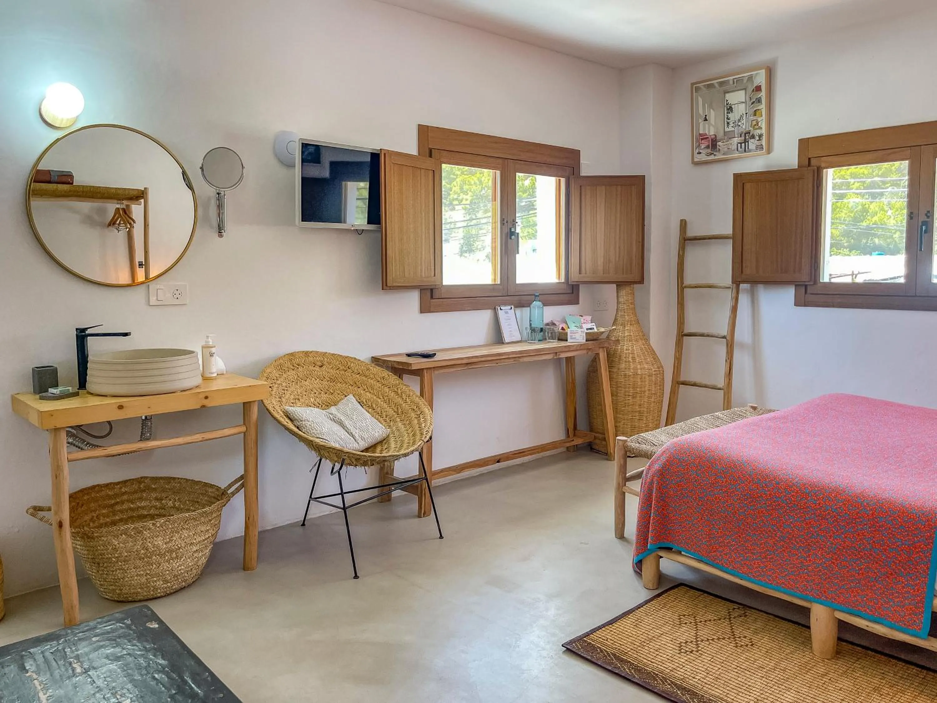 Bedroom, Bed in Hostal Mar y Sal