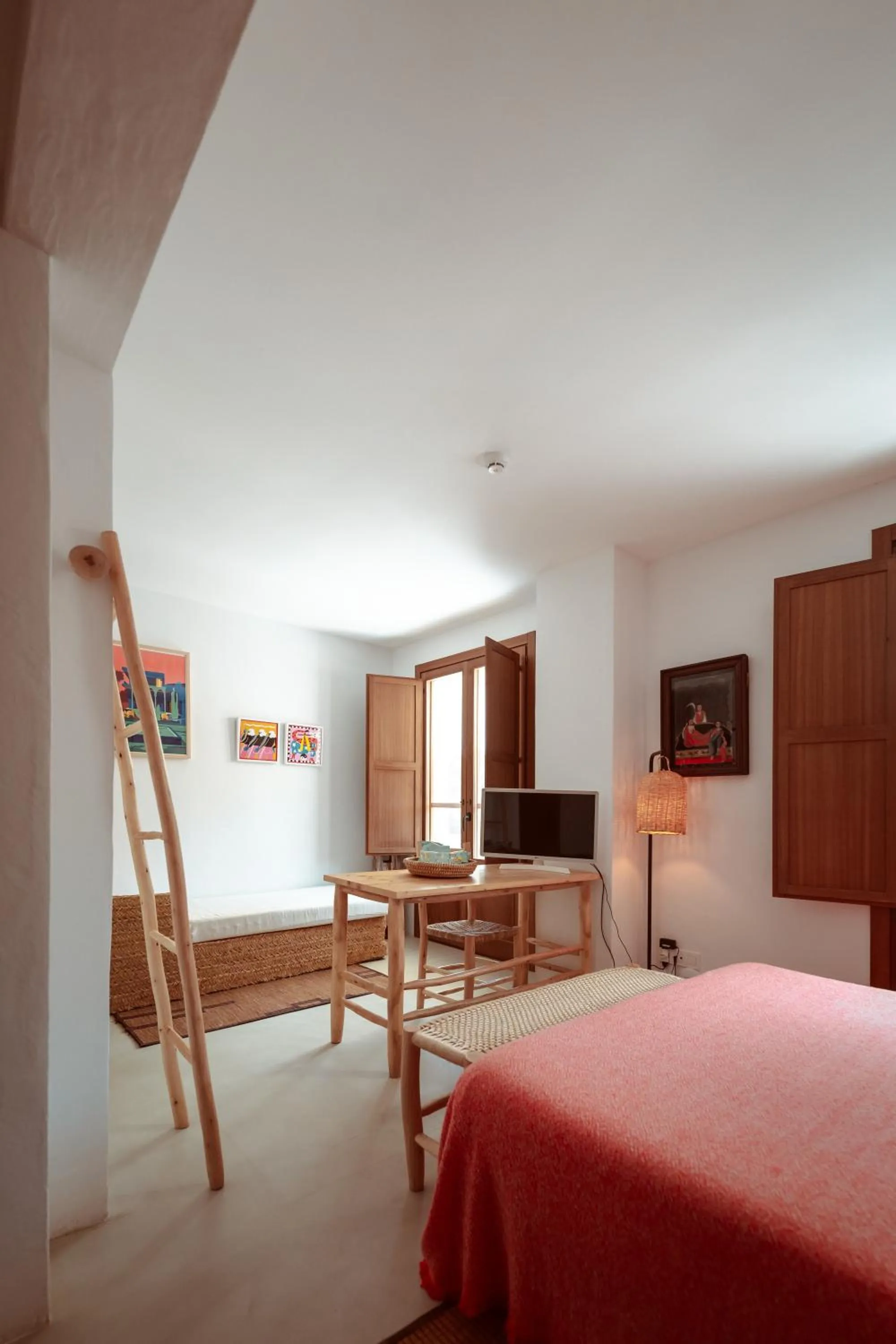 Bedroom, Bed in Hostal Mar y Sal