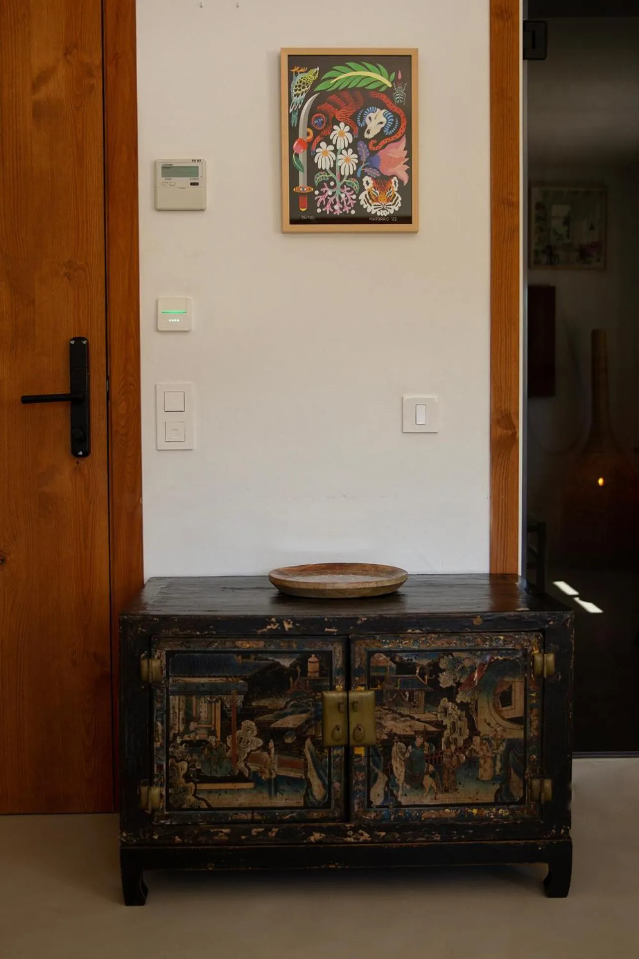 Decorative detail in Hostal Mar y Sal