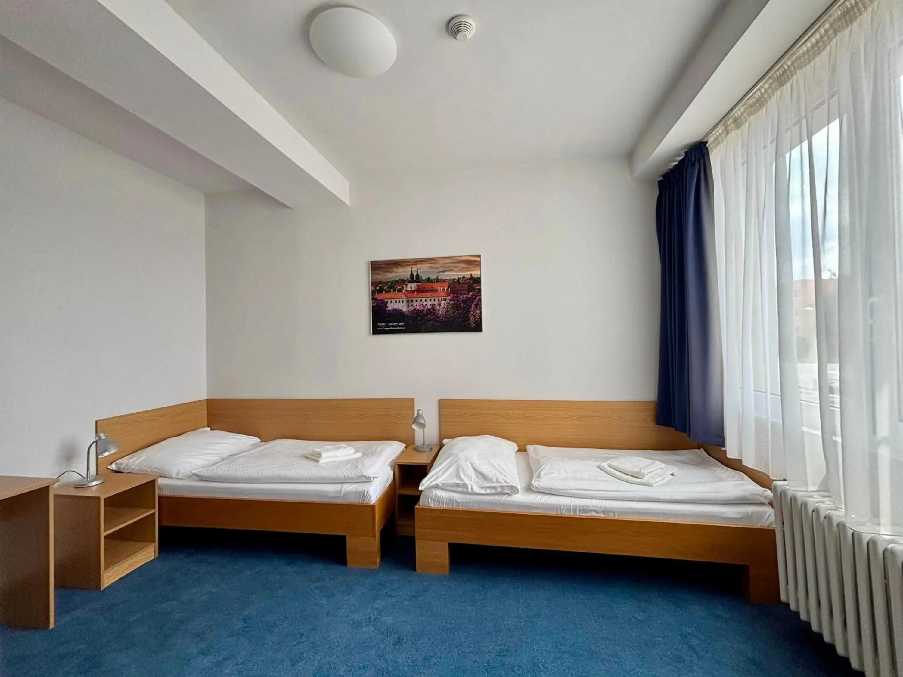 Twin Room - single occupancy - Disability Access in Hotel Atom Třebíč Twin Room - single occupancy - Disability Access in Hotel Atom Třebíč