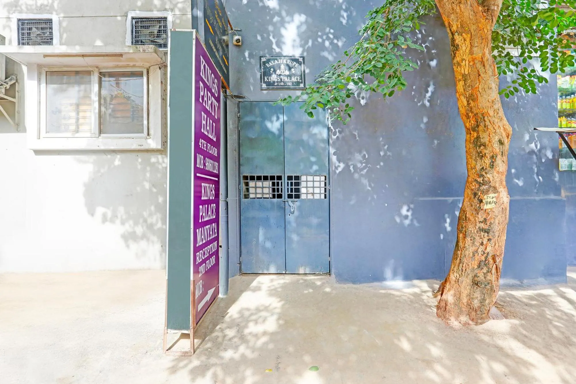 Facade/entrance in Kings Palace Manyata