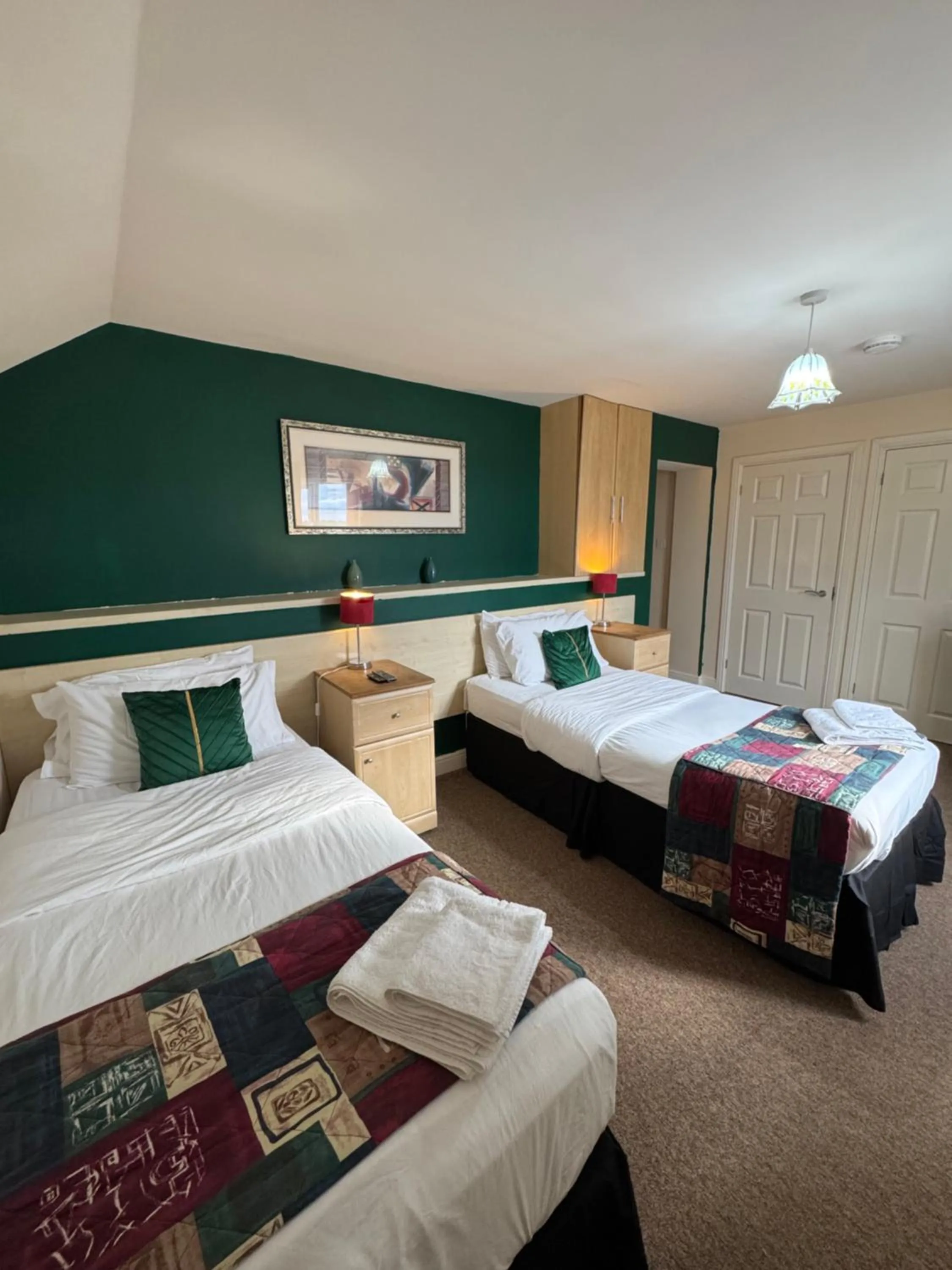 Bedroom, Bed in Hawk House