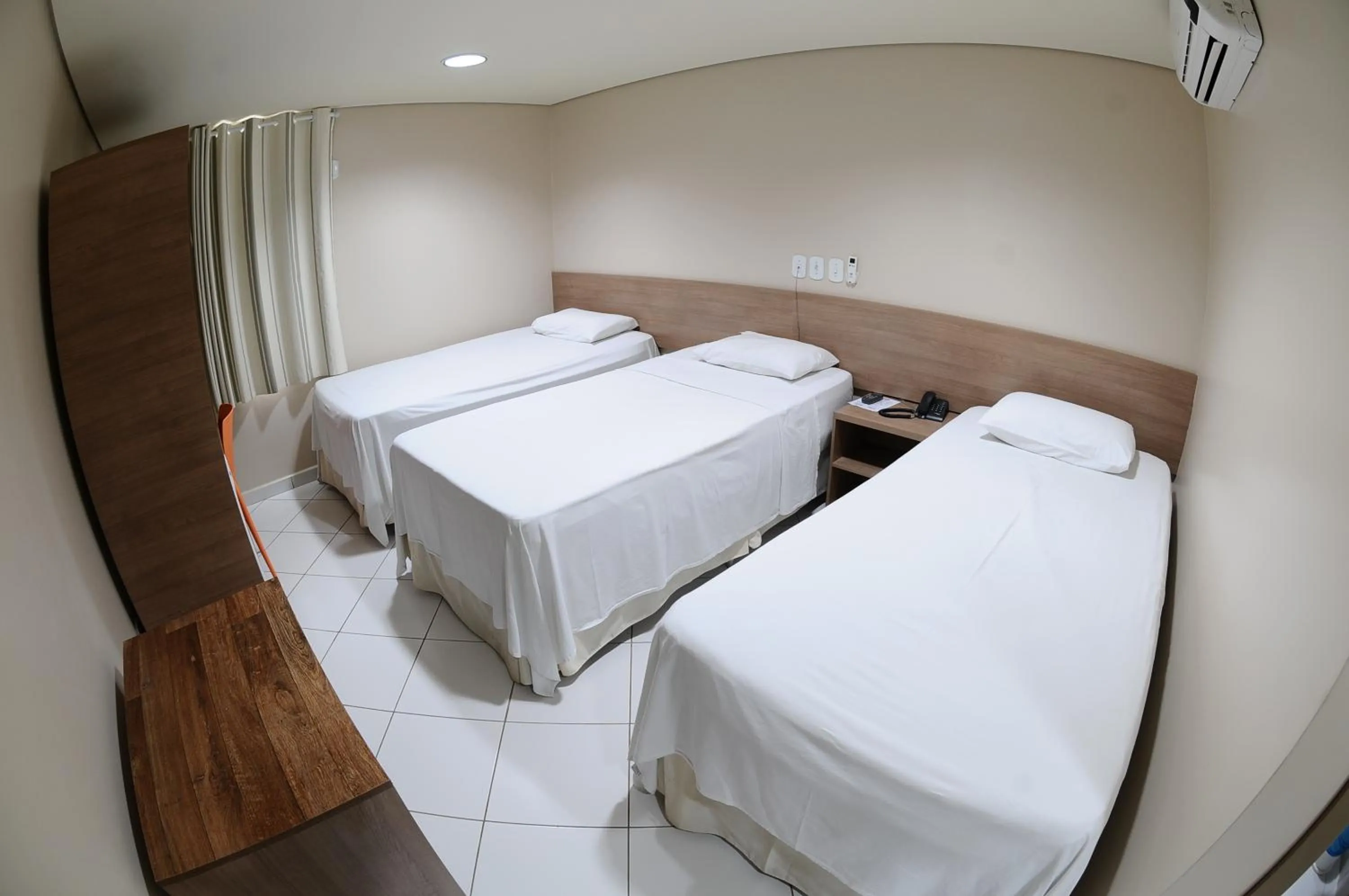 Bed in Hotel Guapindaia Praça