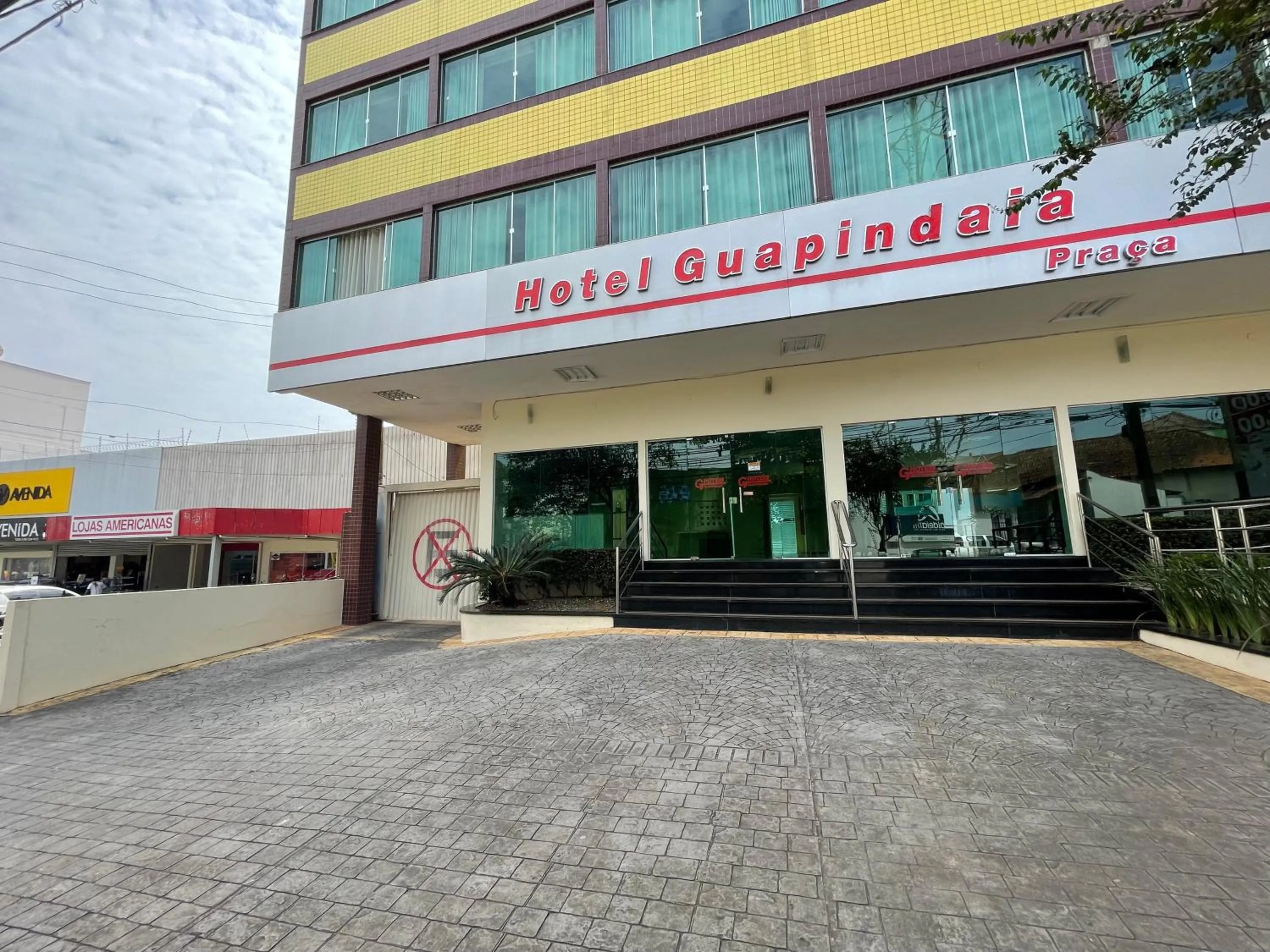 Facade/entrance in Hotel Guapindaia Praça