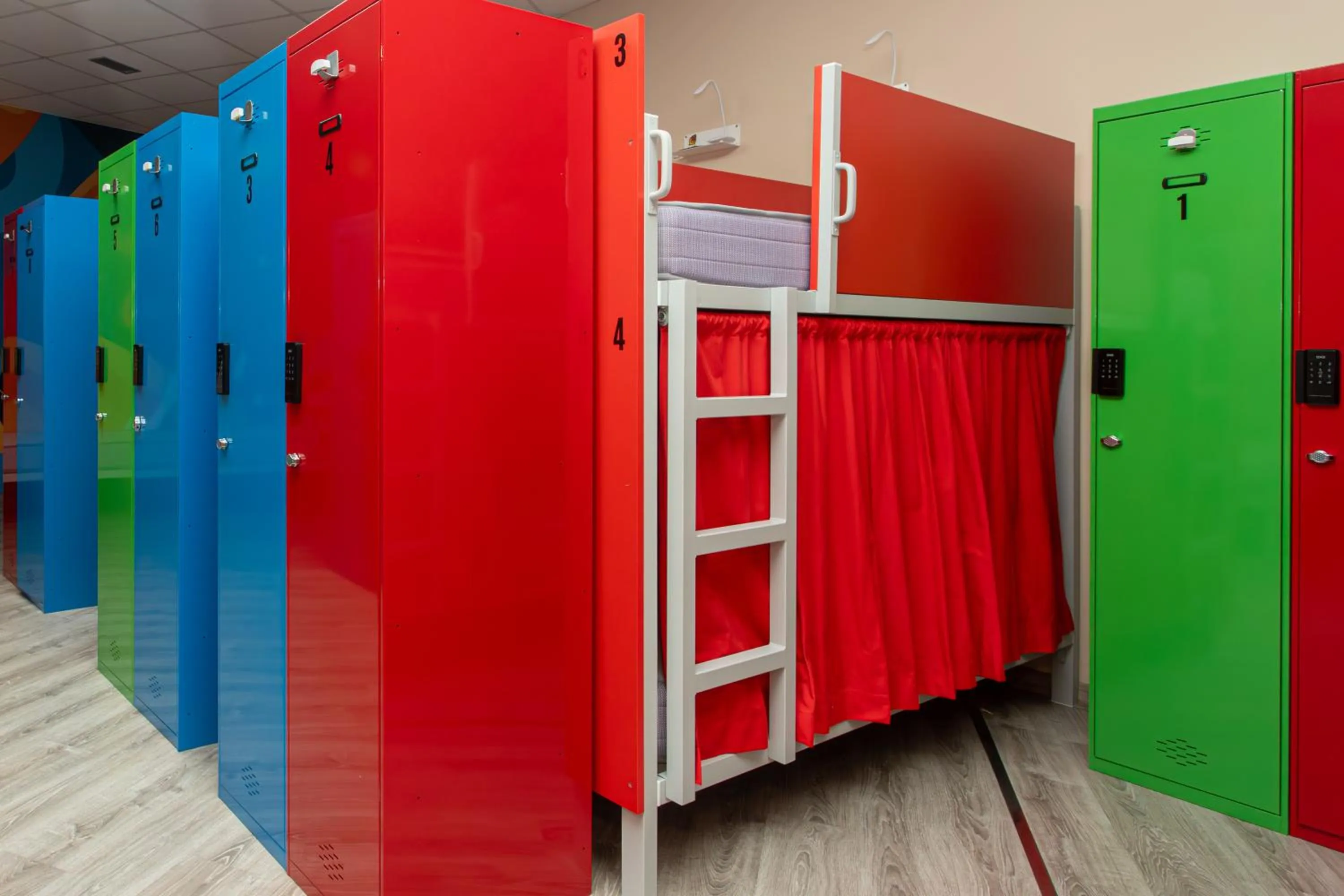 bunk bed in Llanes Hostel