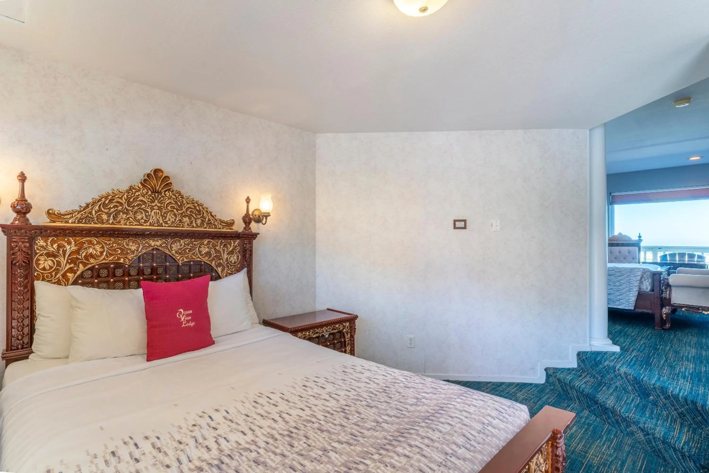 Bedroom, Bed in Ocean View Lodge