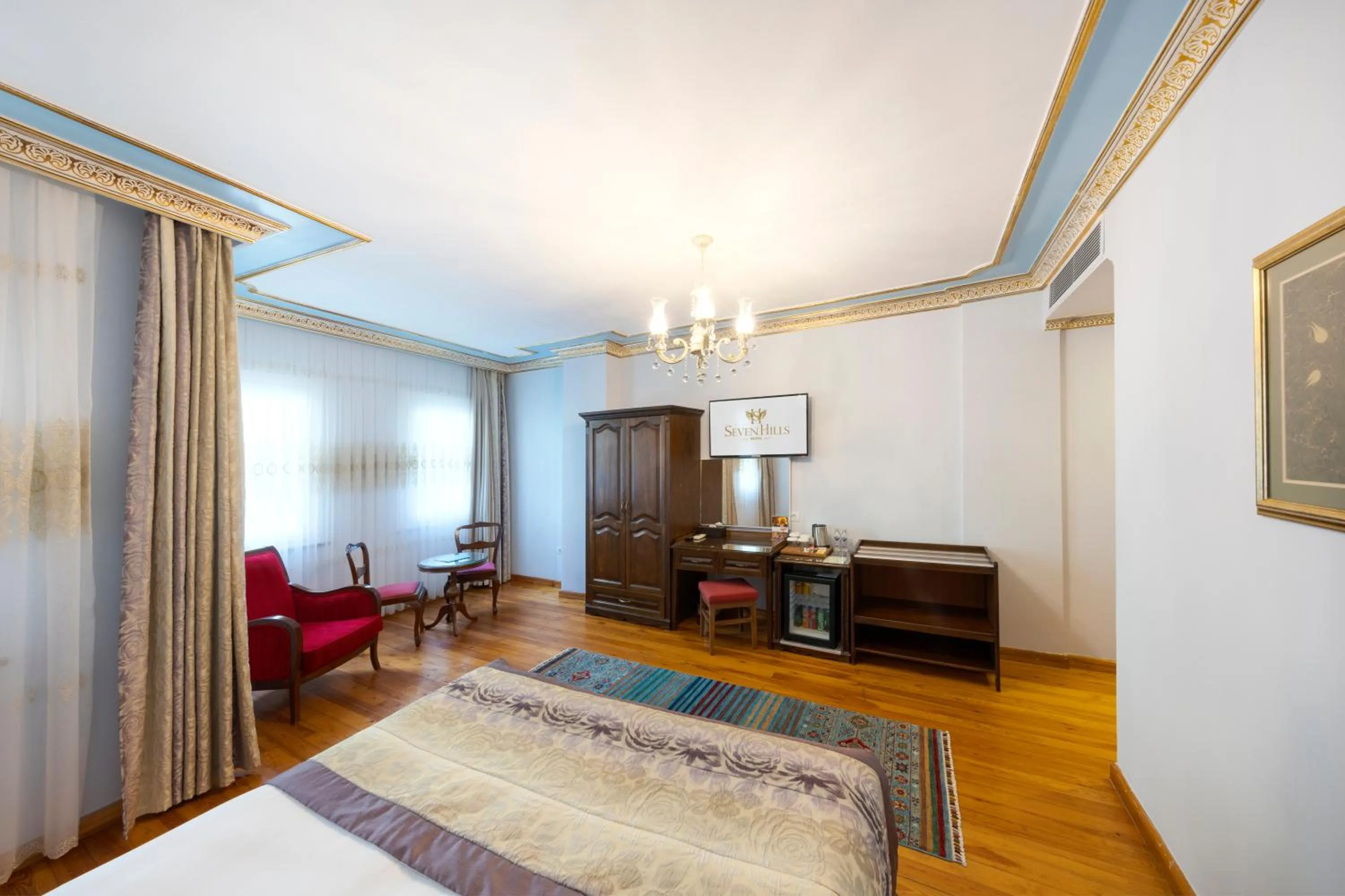 Photo of the whole room, Bed in Seven Hills Hotel - Special Category