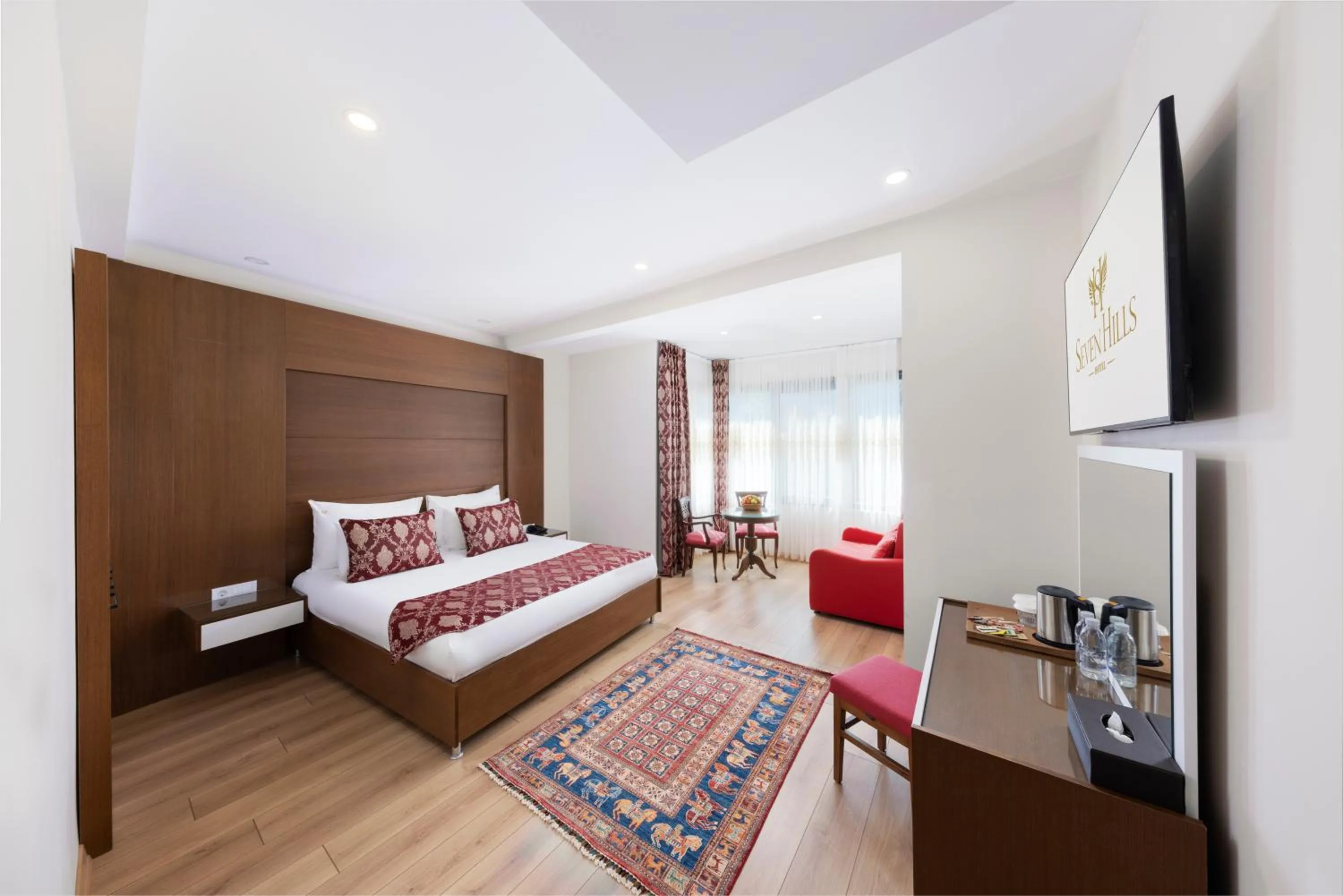 Photo of the whole room, Bed in Seven Hills Hotel - Special Category