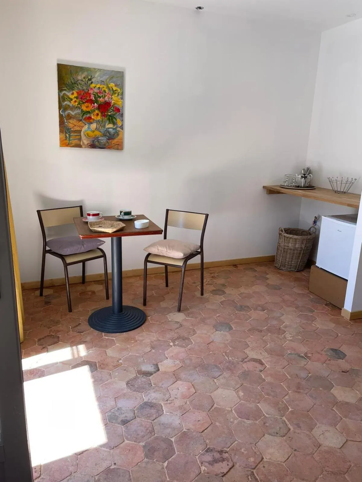 Seating area in La Secrète