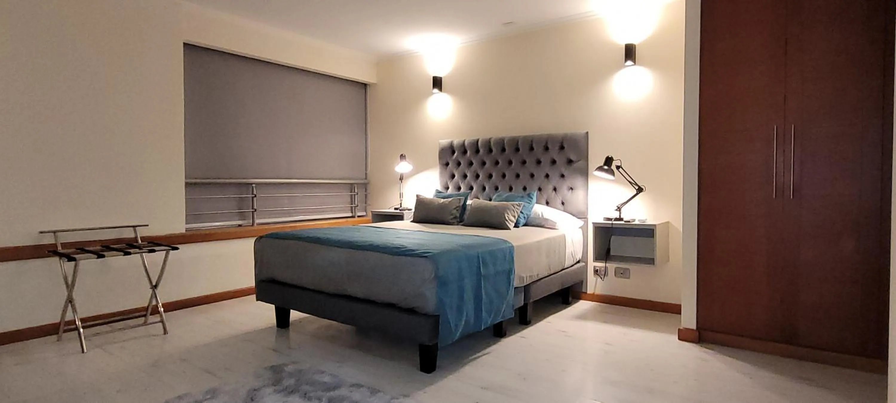 Bed in Apart Hotel Aragon Portal