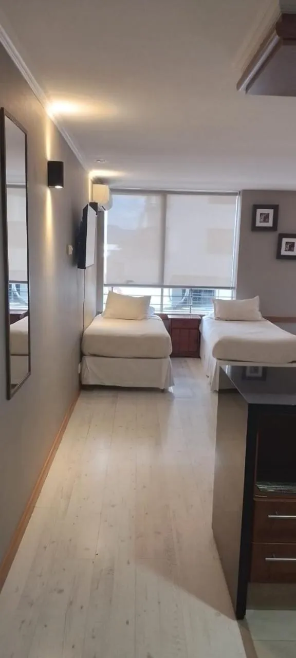 Bed in Apart Hotel Aragon Portal