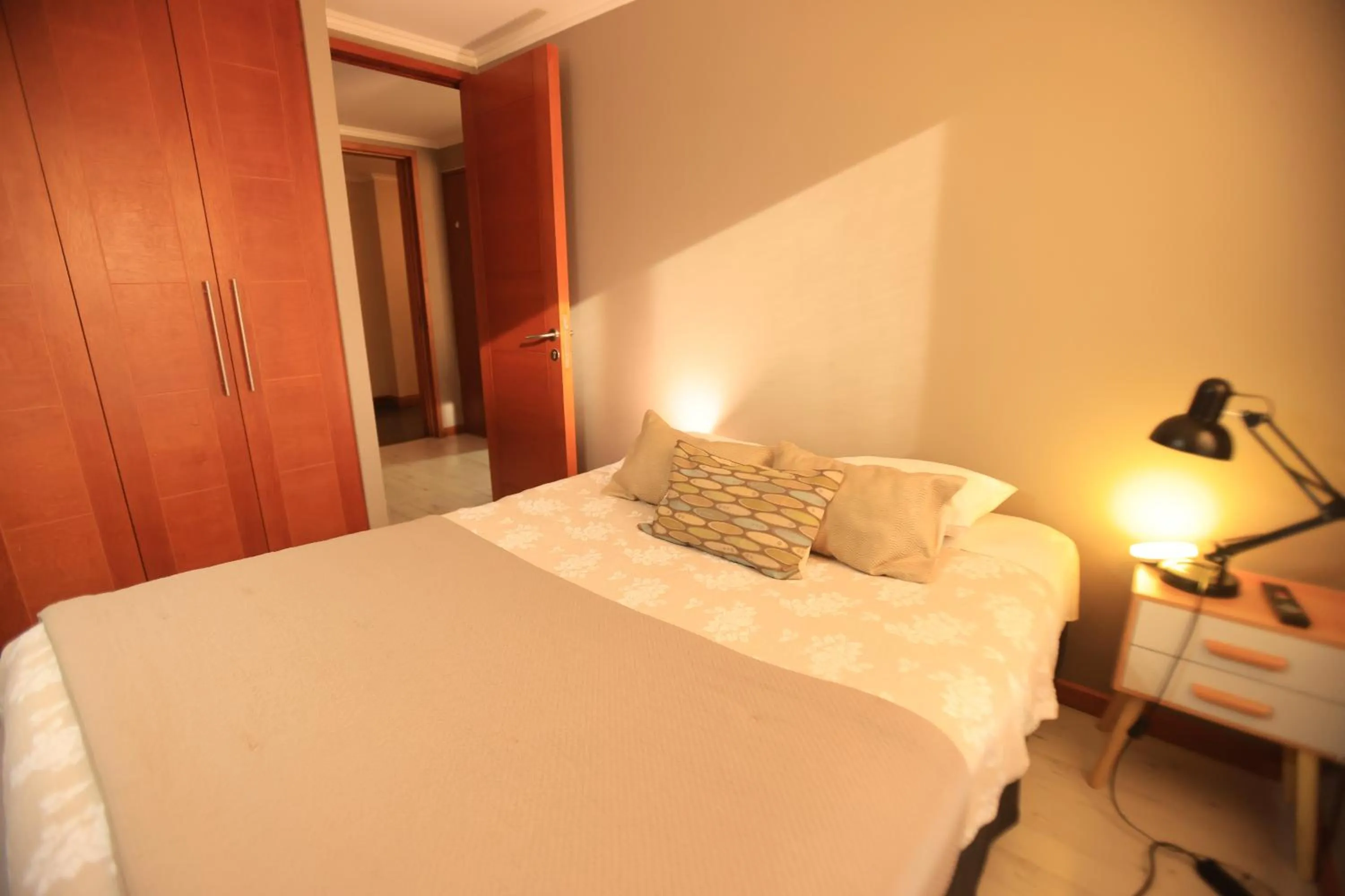 Bed in Apart Hotel Aragon Portal