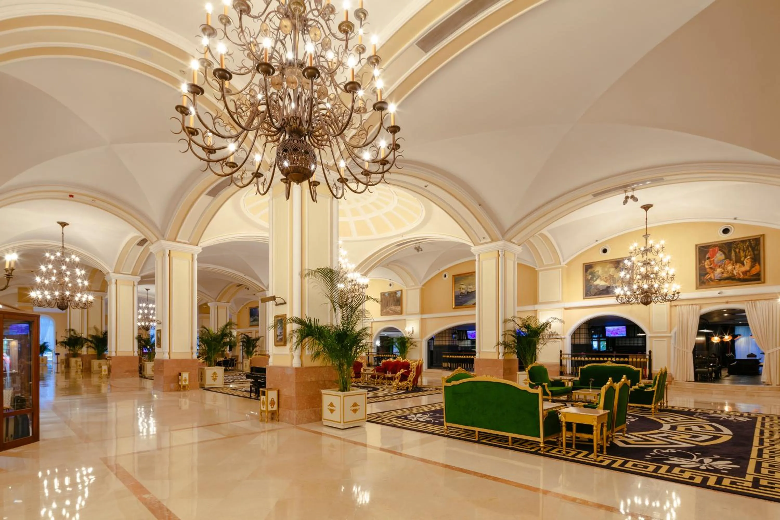 Lobby or reception in Kremlin Palace