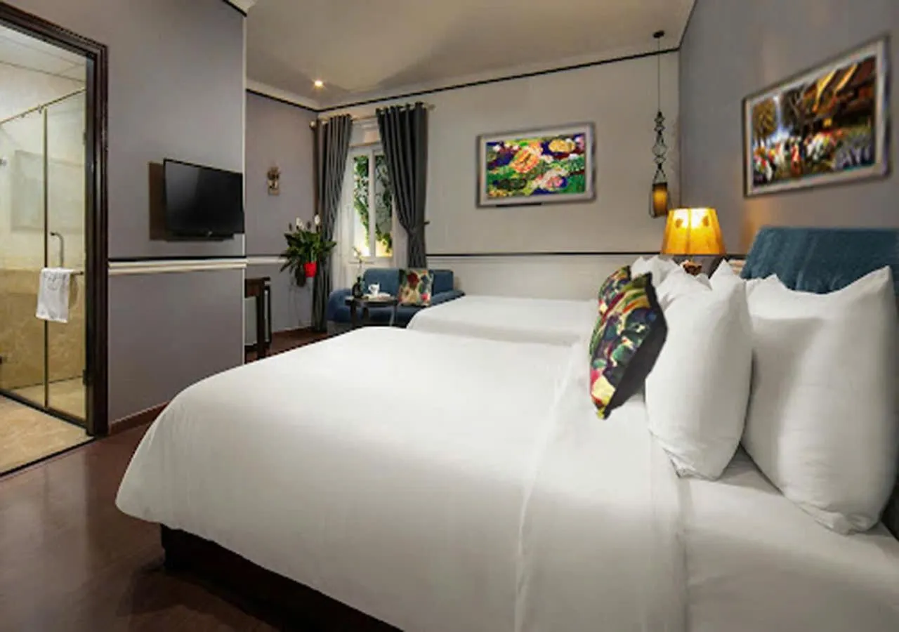 Bedroom, Bed in Hanoi Garden Hotel & Spa