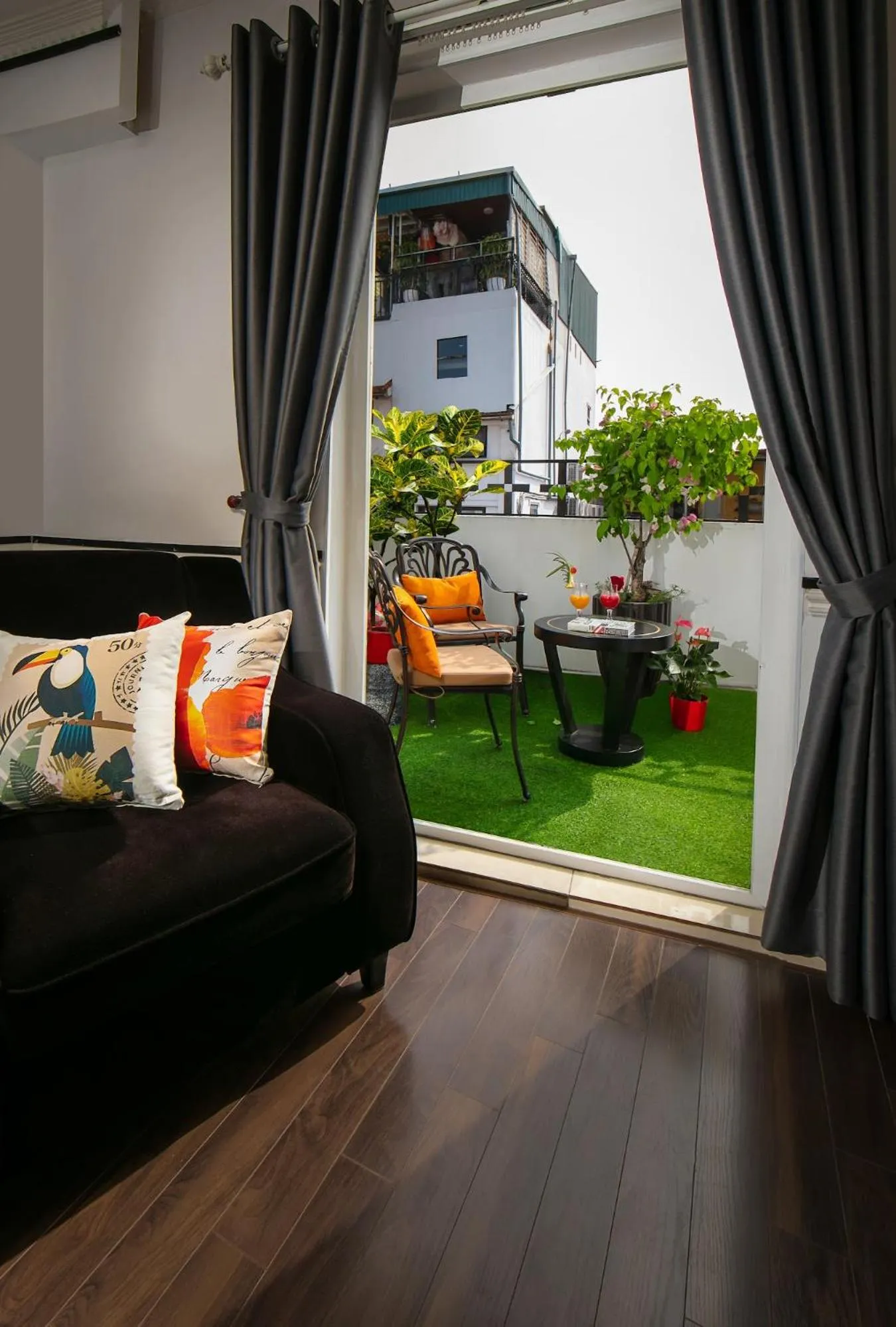 Balcony/Terrace in Hanoi Garden Hotel & Spa