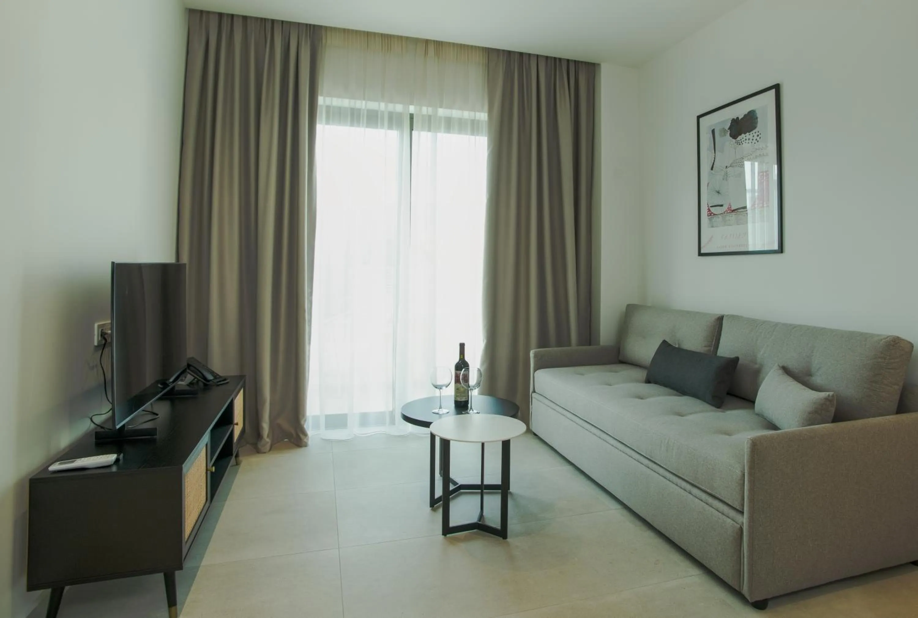 TV and multimedia in Celine Luxury Apartments & Suites