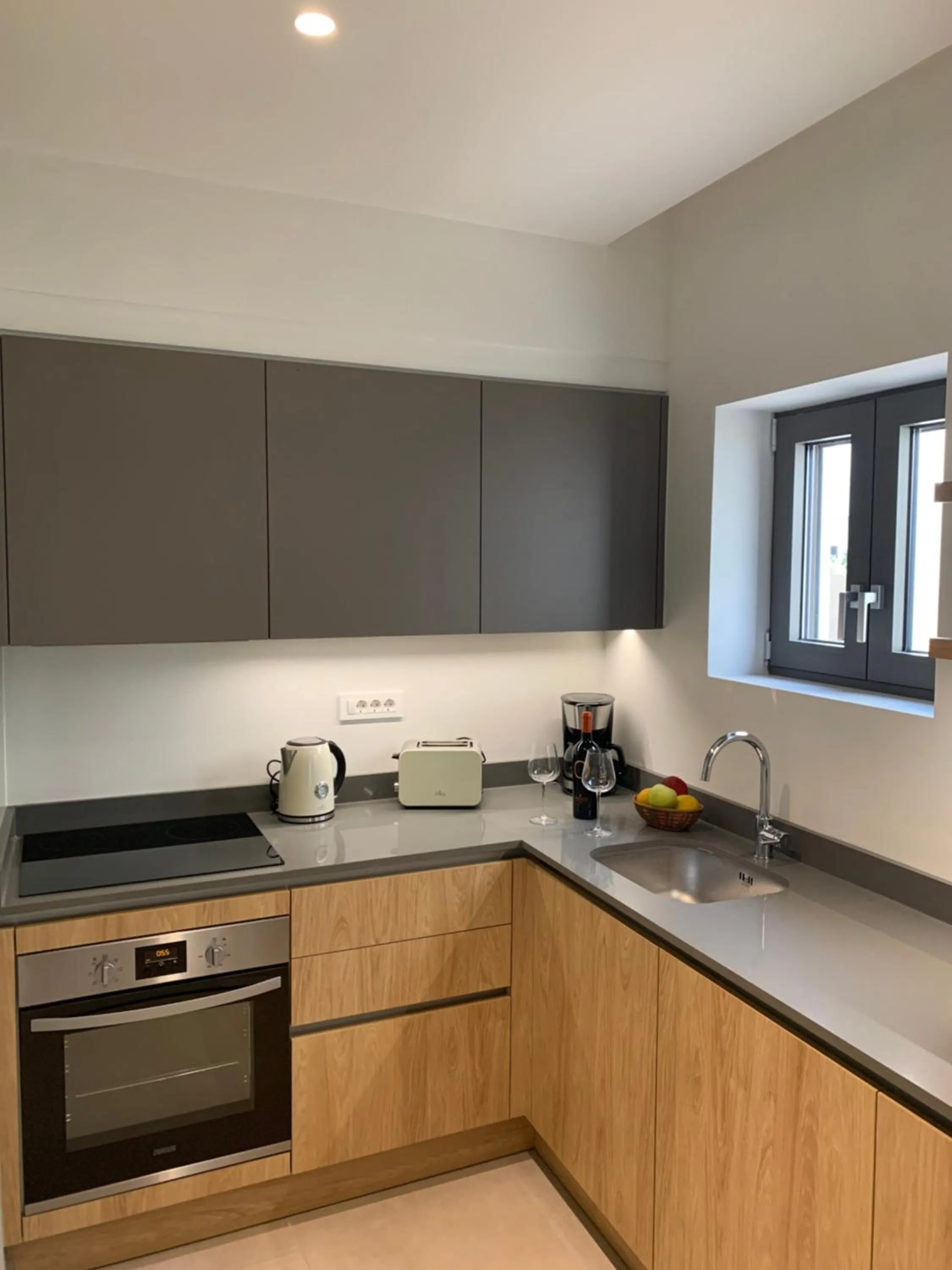 kitchen in Celine Luxury Apartments & Suites