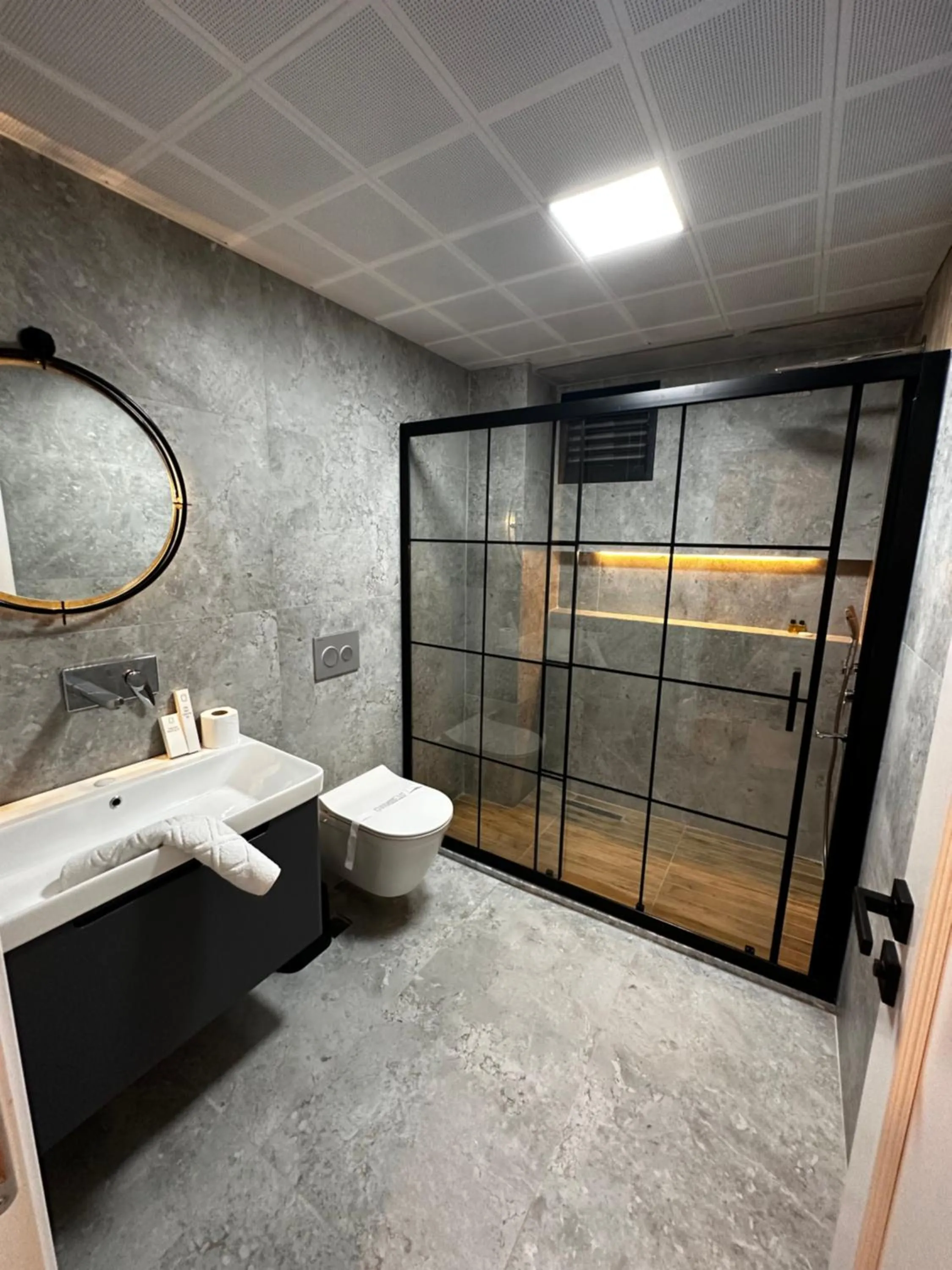 Shower in RÜYA BOHEME HOTEL BODRUM