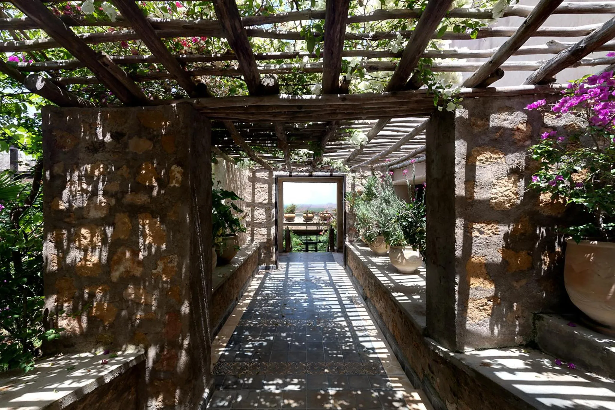 Solarium in La Villa Joubert