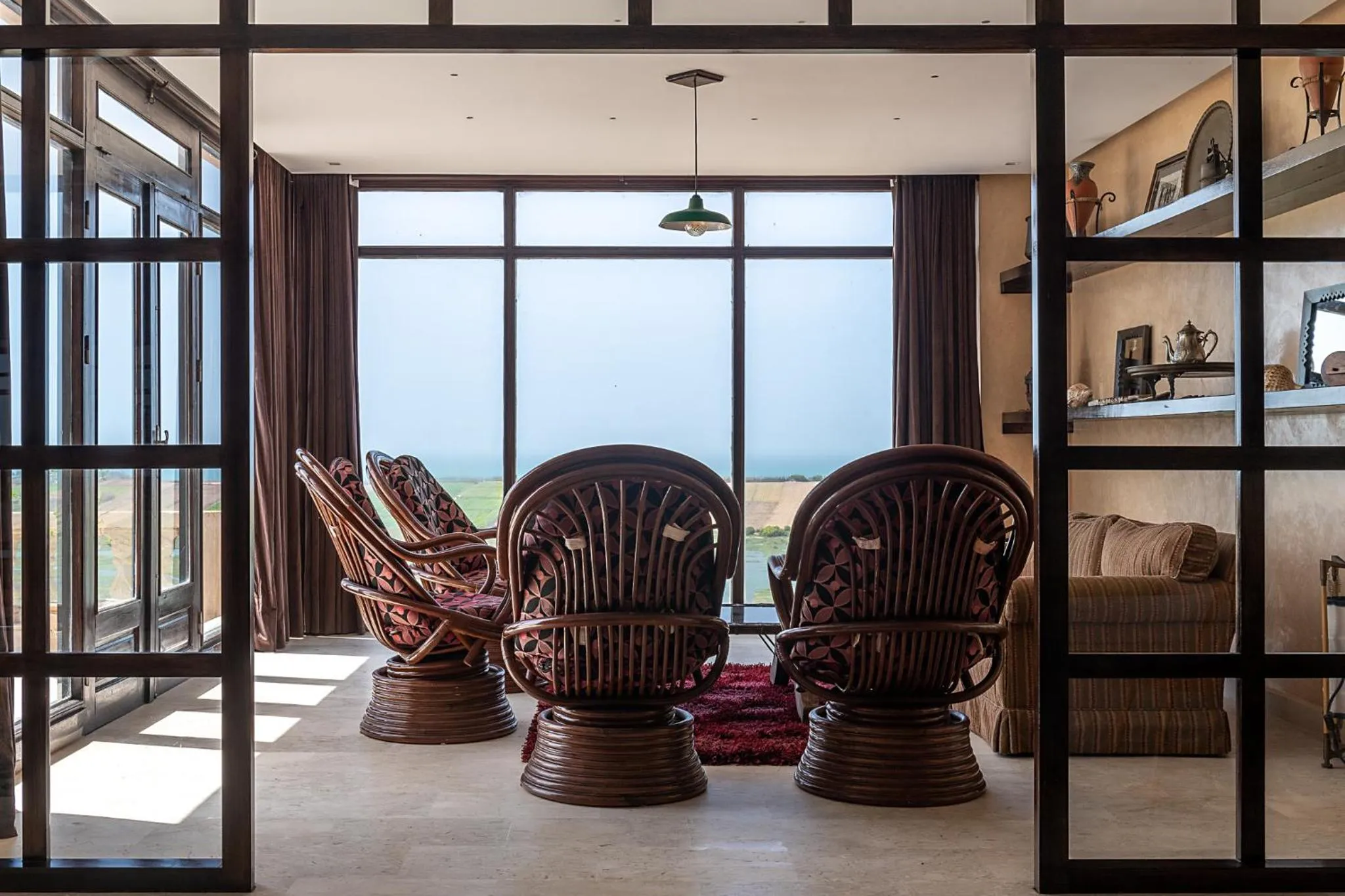 Living room in La Villa Joubert