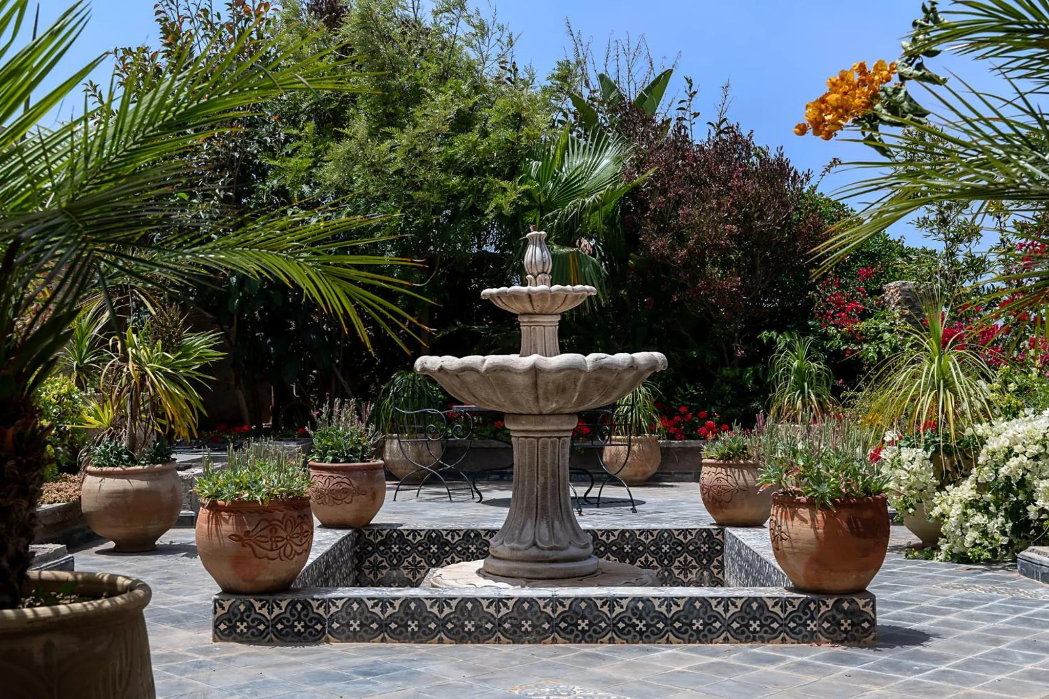 Garden in La Villa Joubert