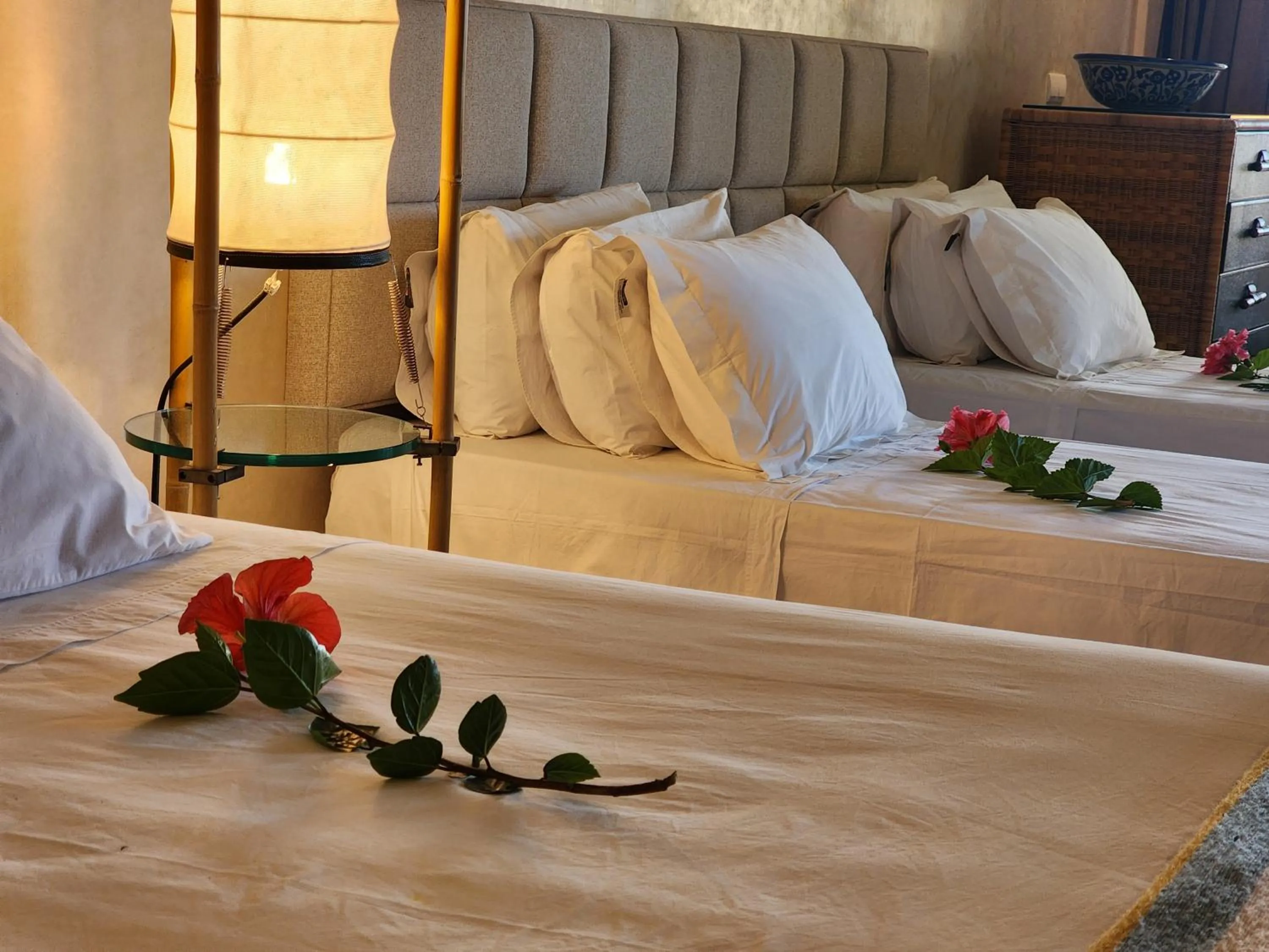 Bedroom, Bed in La Villa Joubert