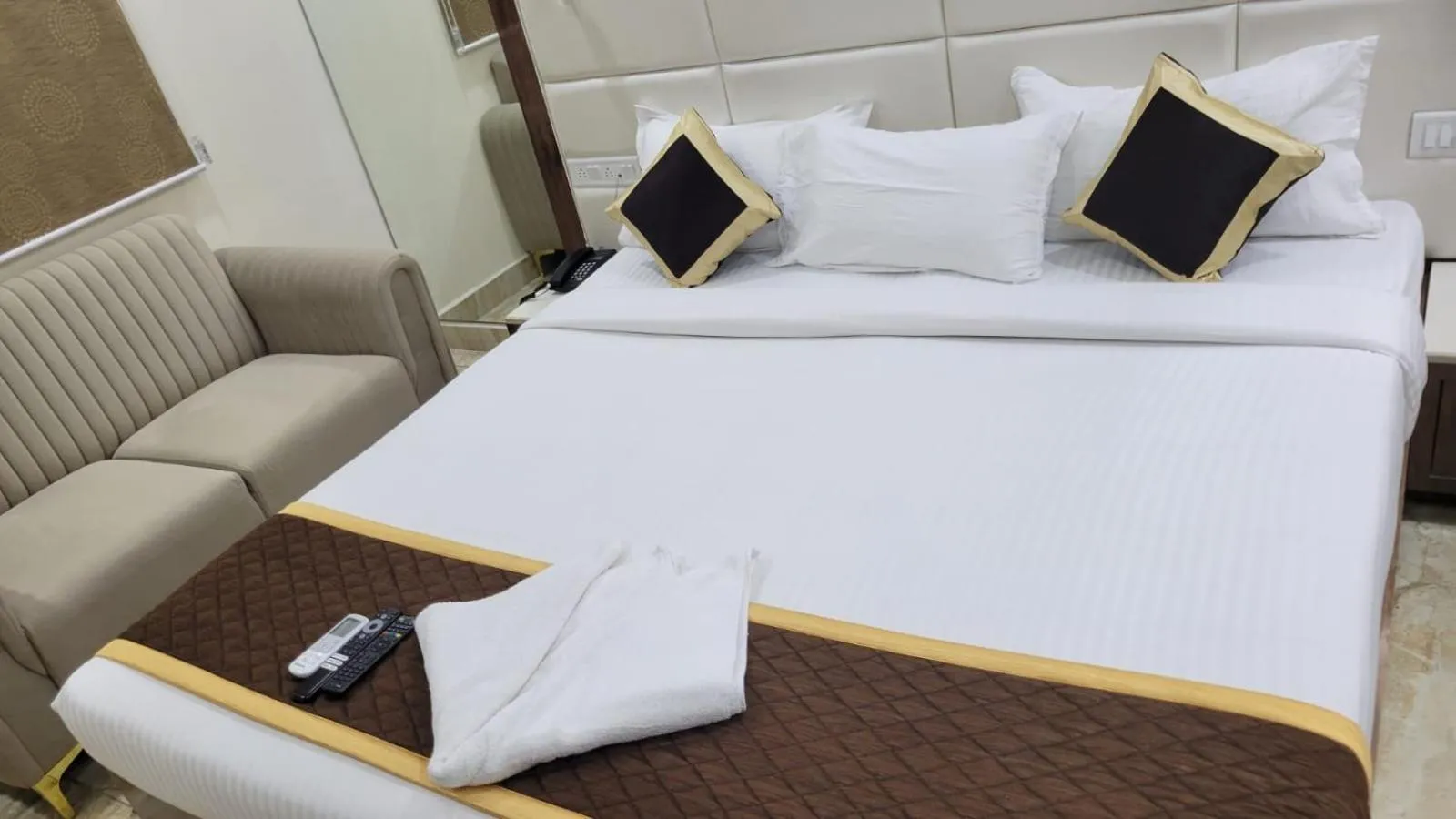 Bed in GRACE RESIDENCY